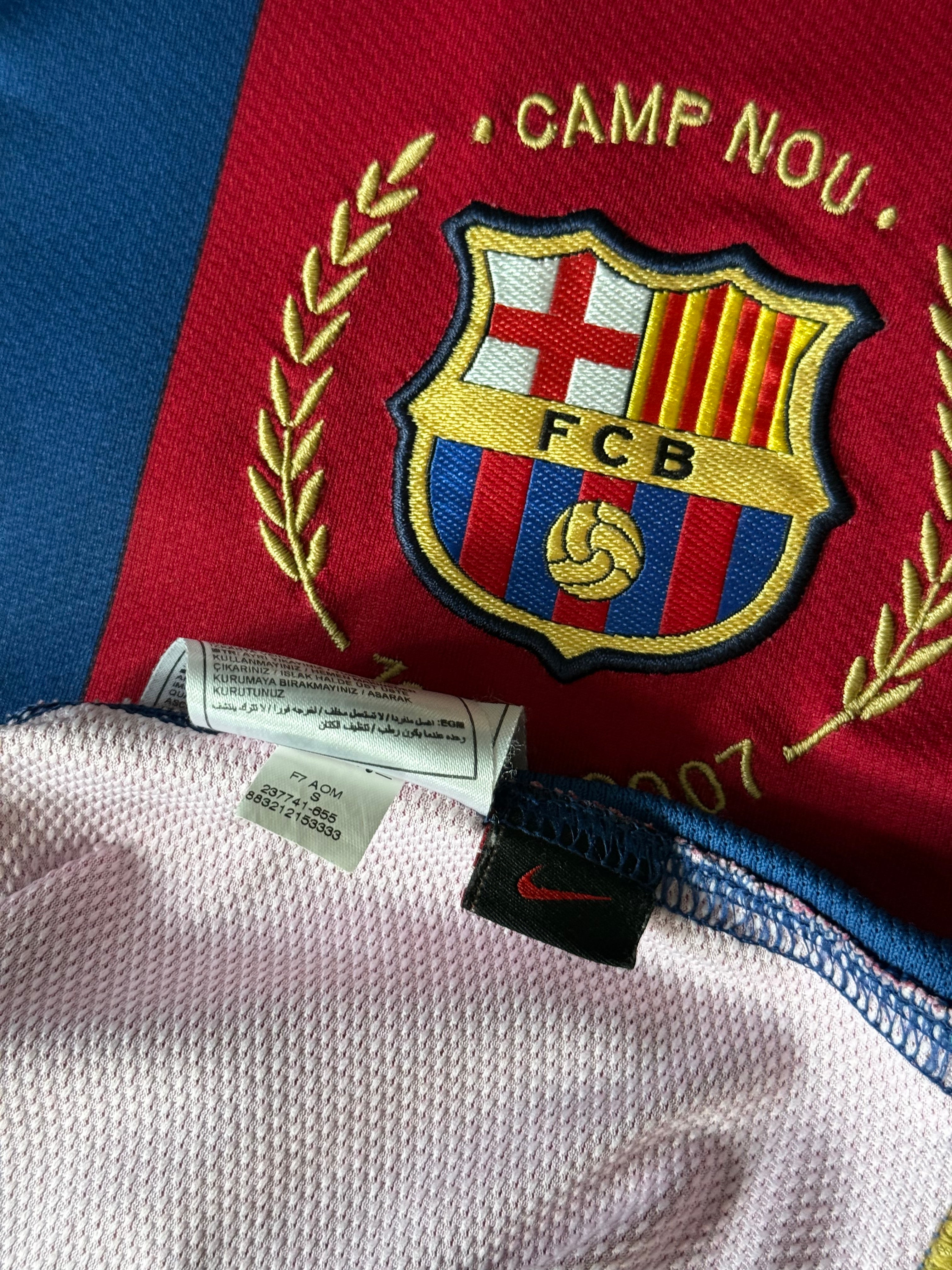 Barcelona 07/08 Home - S - 8/10