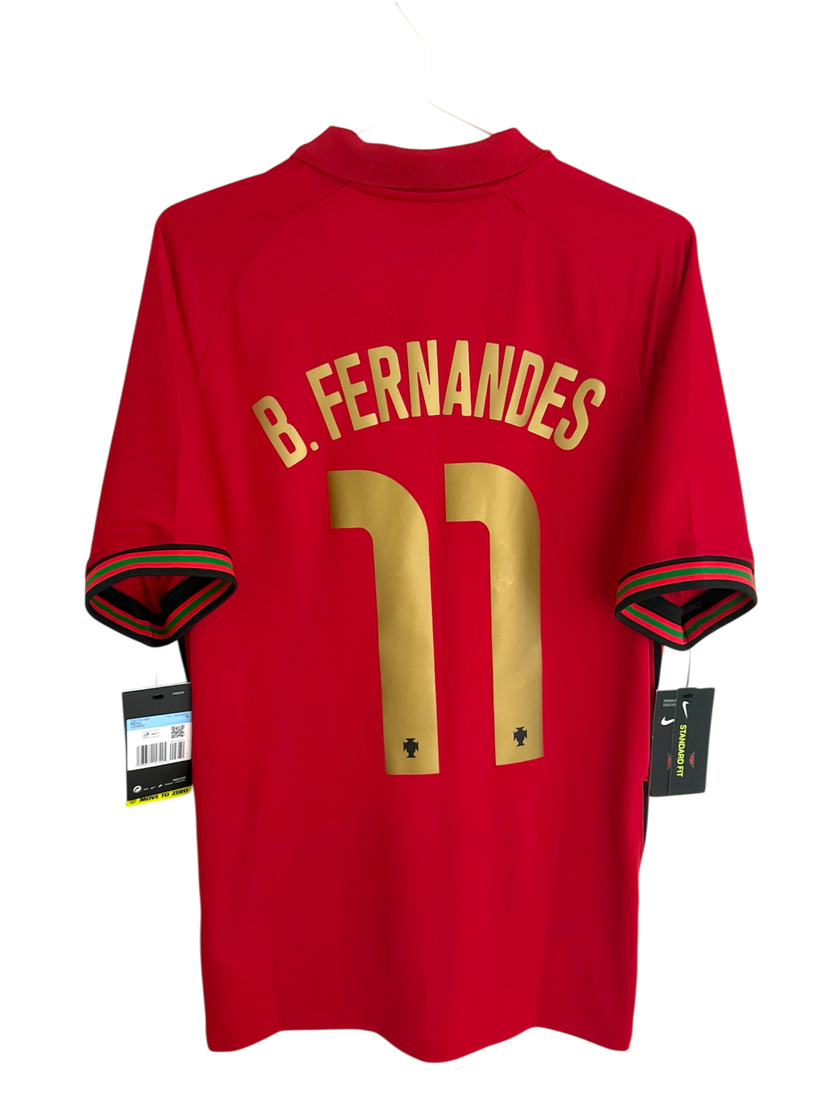 Portugal 2020 Home - #11 B.Fernandes - M - 10/10 BNWT