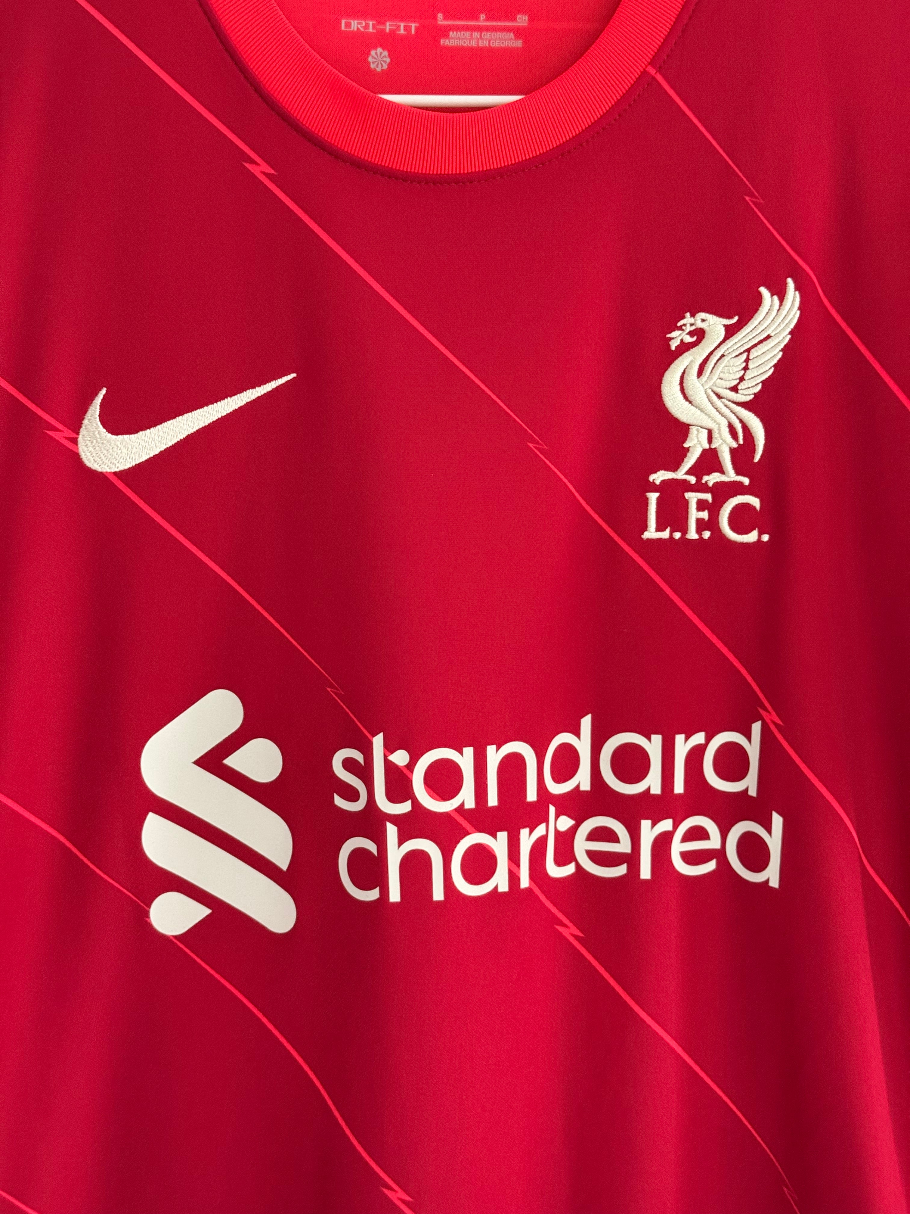 Liverpool 21/22 Home - #11 Salah - S - 9/10