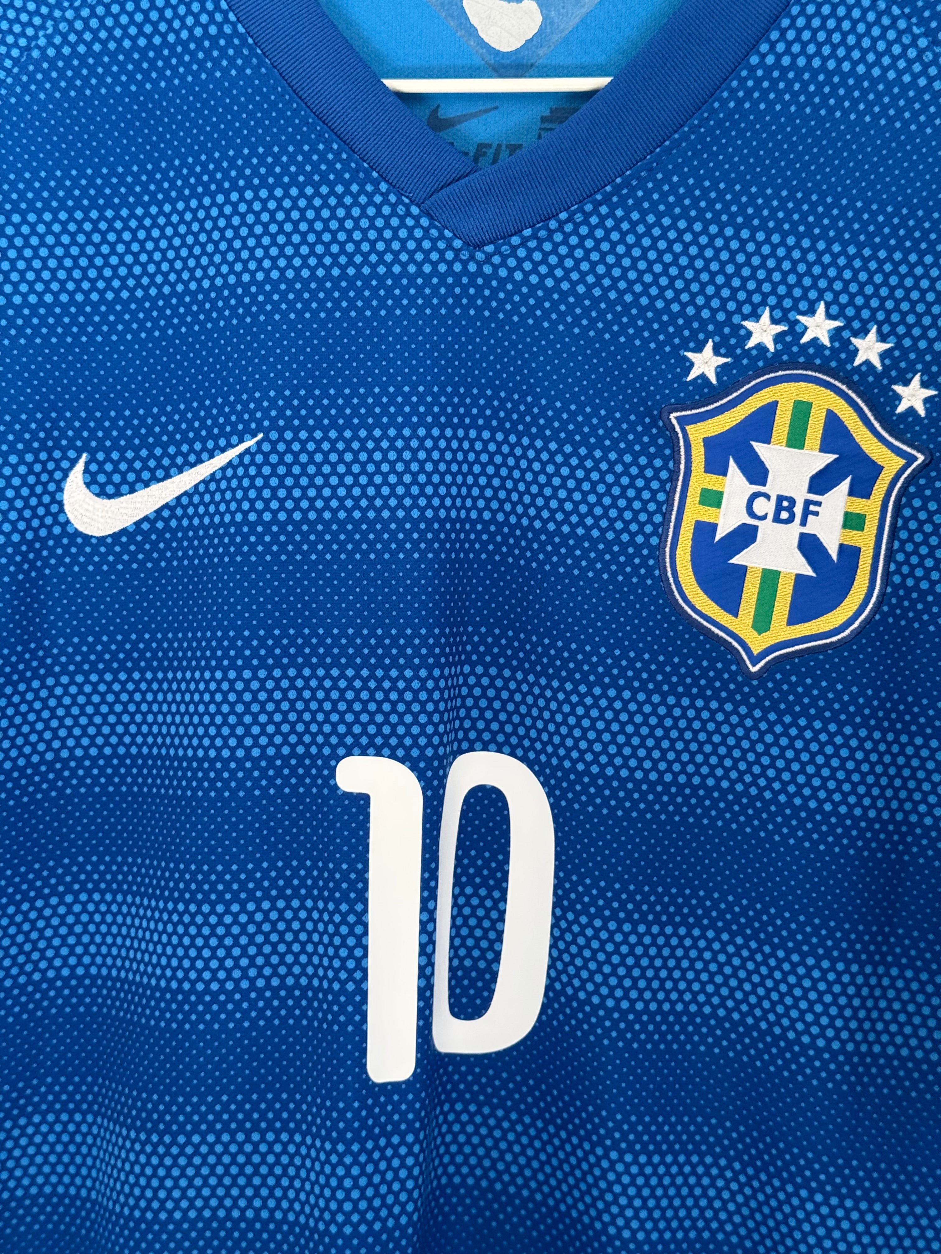 Brazil 2014 Away - #10 Neymar Jr - L - 9/10