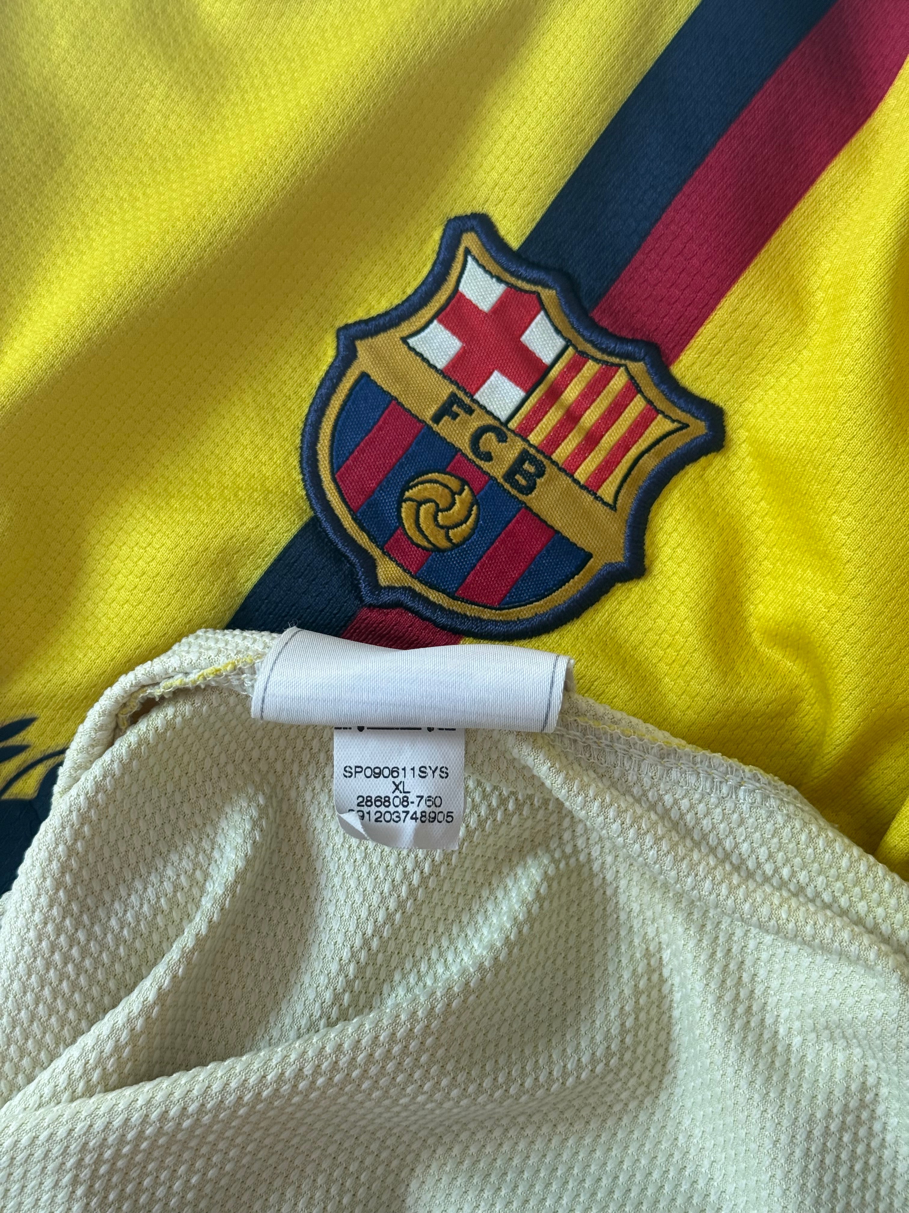 Barcelona 08/09 Away - XL YOUTH - 8/10