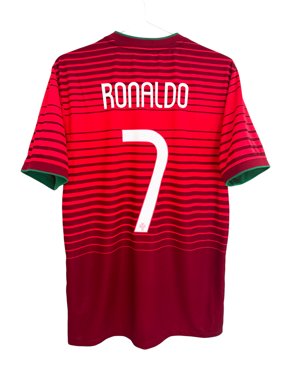 Portugal 2014 Home - #7 Ronaldo - M - 9/10
