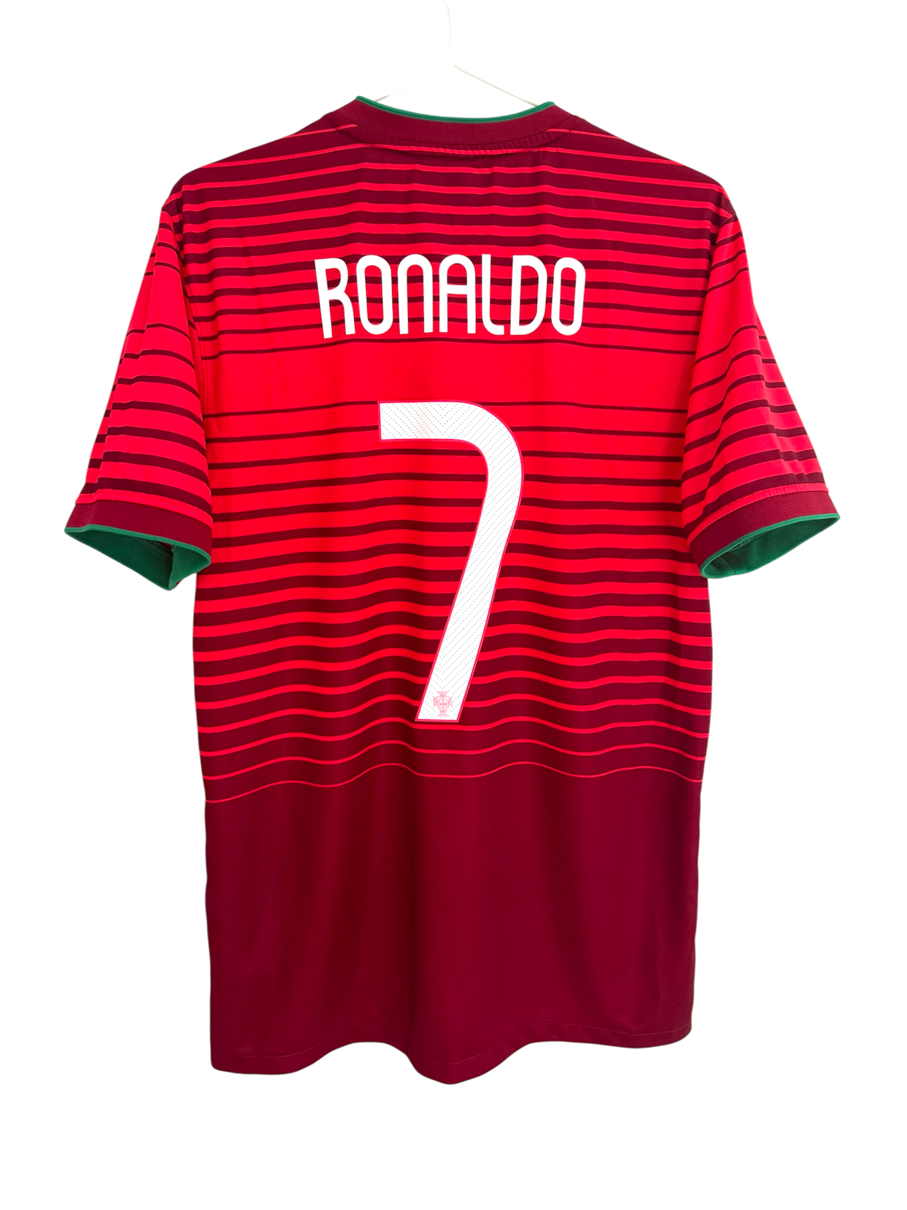 Portugal 2014 Home - #7 Ronaldo - M - 9/10