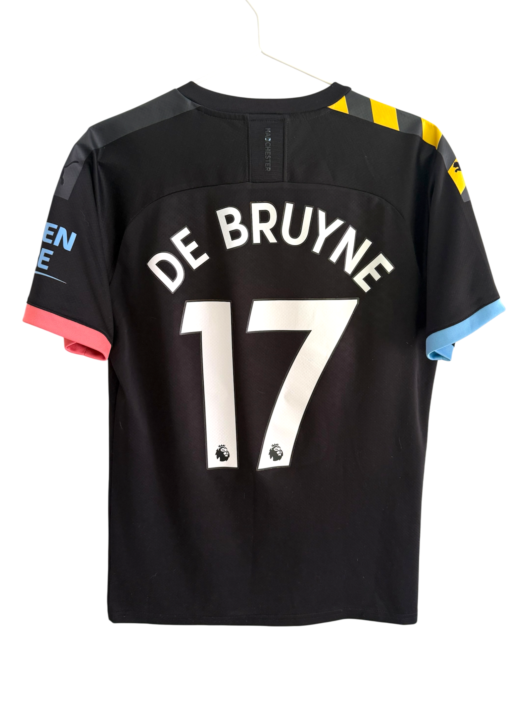 Manchester City 19/20 Away - #17 De Bruyne - S - 8/10