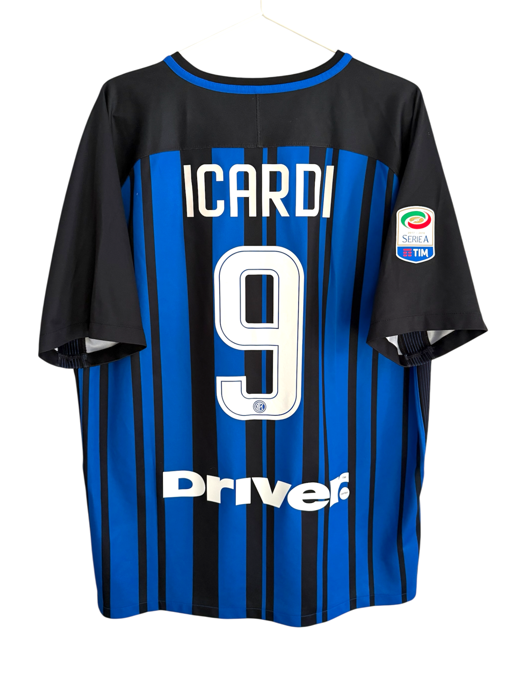 Inter 17/18 Home - #9 Icardi - XL - 8/10
