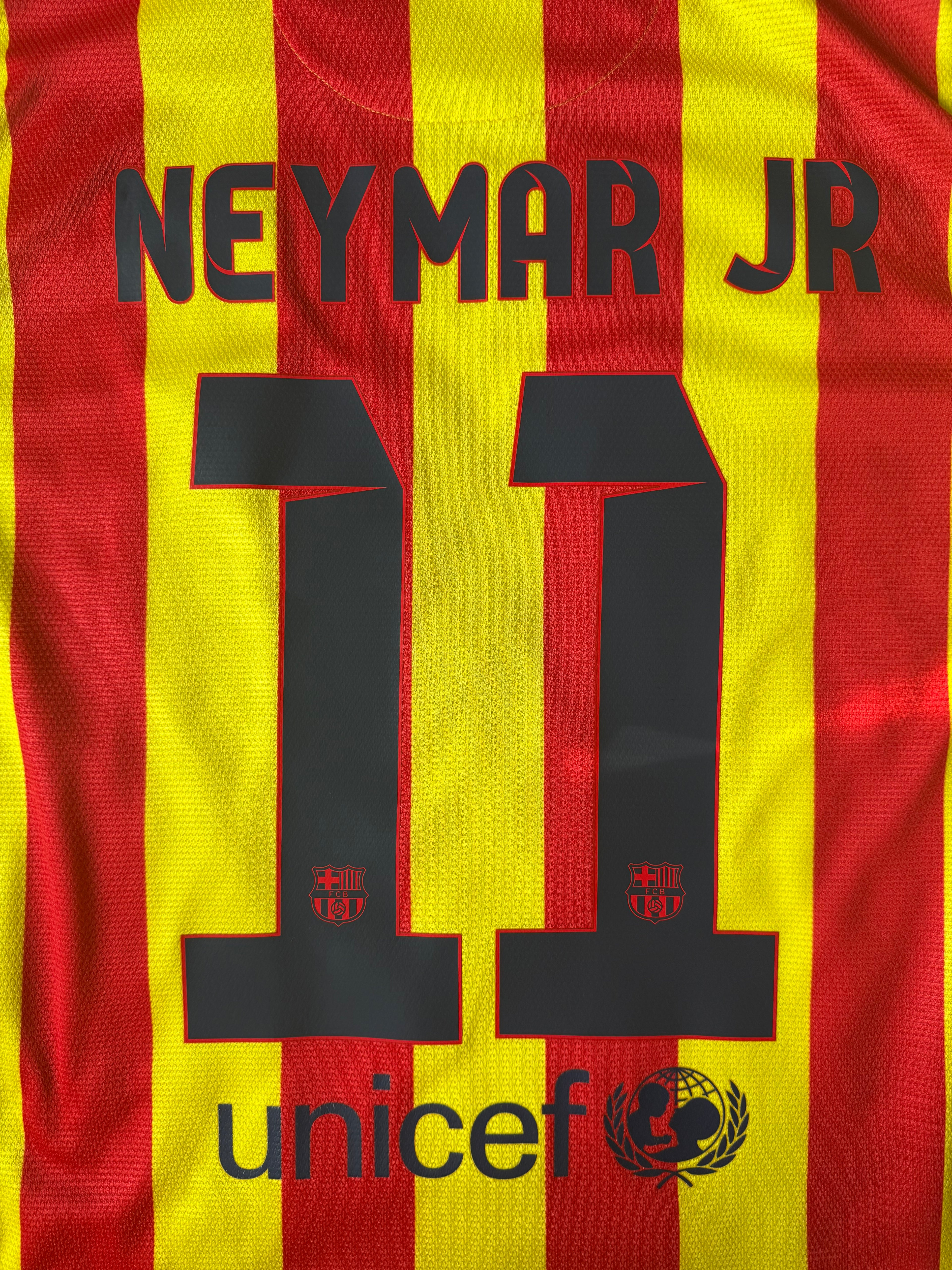 Barcelona 13/14 Away - #11 Neymar Jr - M - 8/10