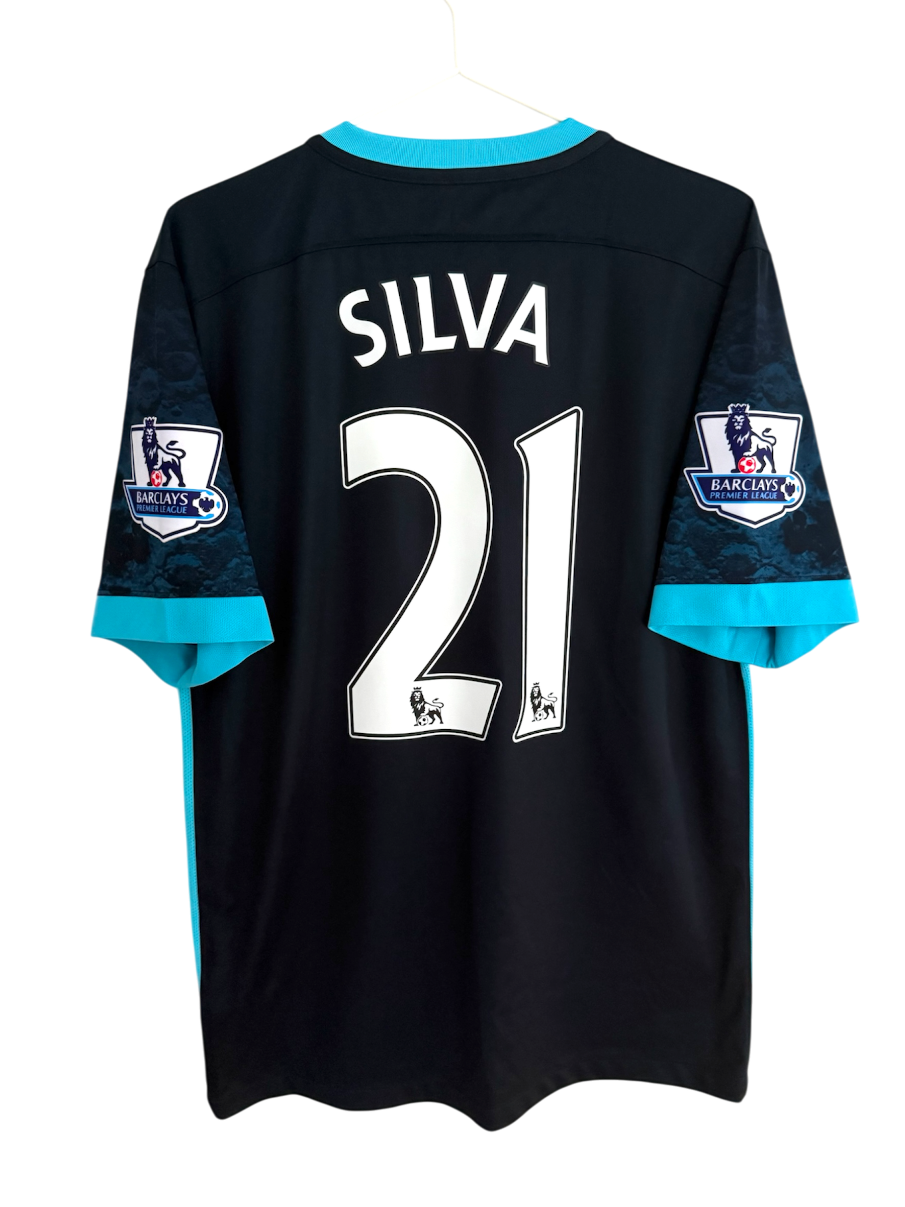 Manchester City 15/16 Away - #21 Silva - M - 9/10