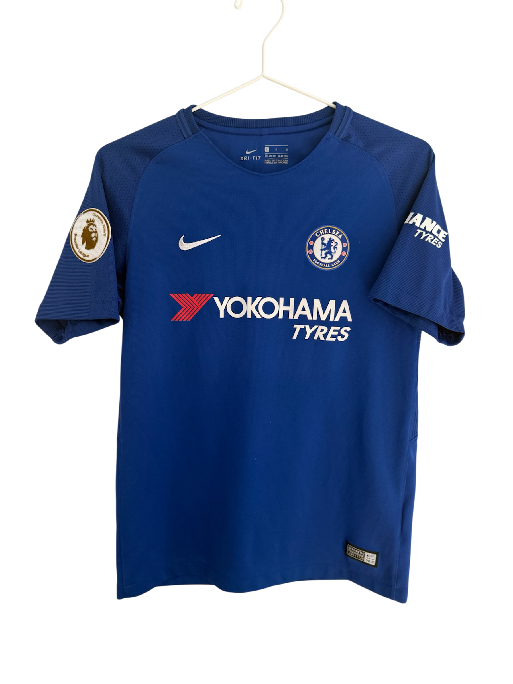 Chelsea 17/18 Home - #9 Morata - L Youth - 8/10