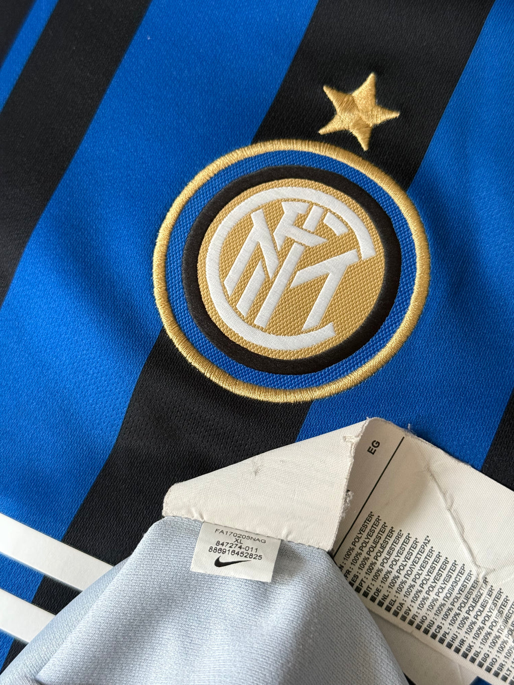 Inter 17/18 Home - #9 Icardi - XL - 8/10