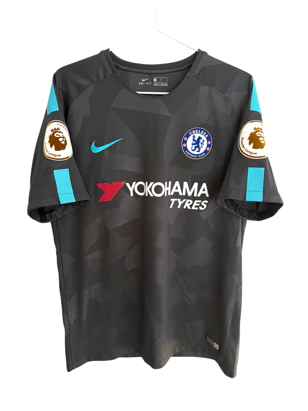 Chelsea 17/18 Third - #10 Hazard - M - 9/10