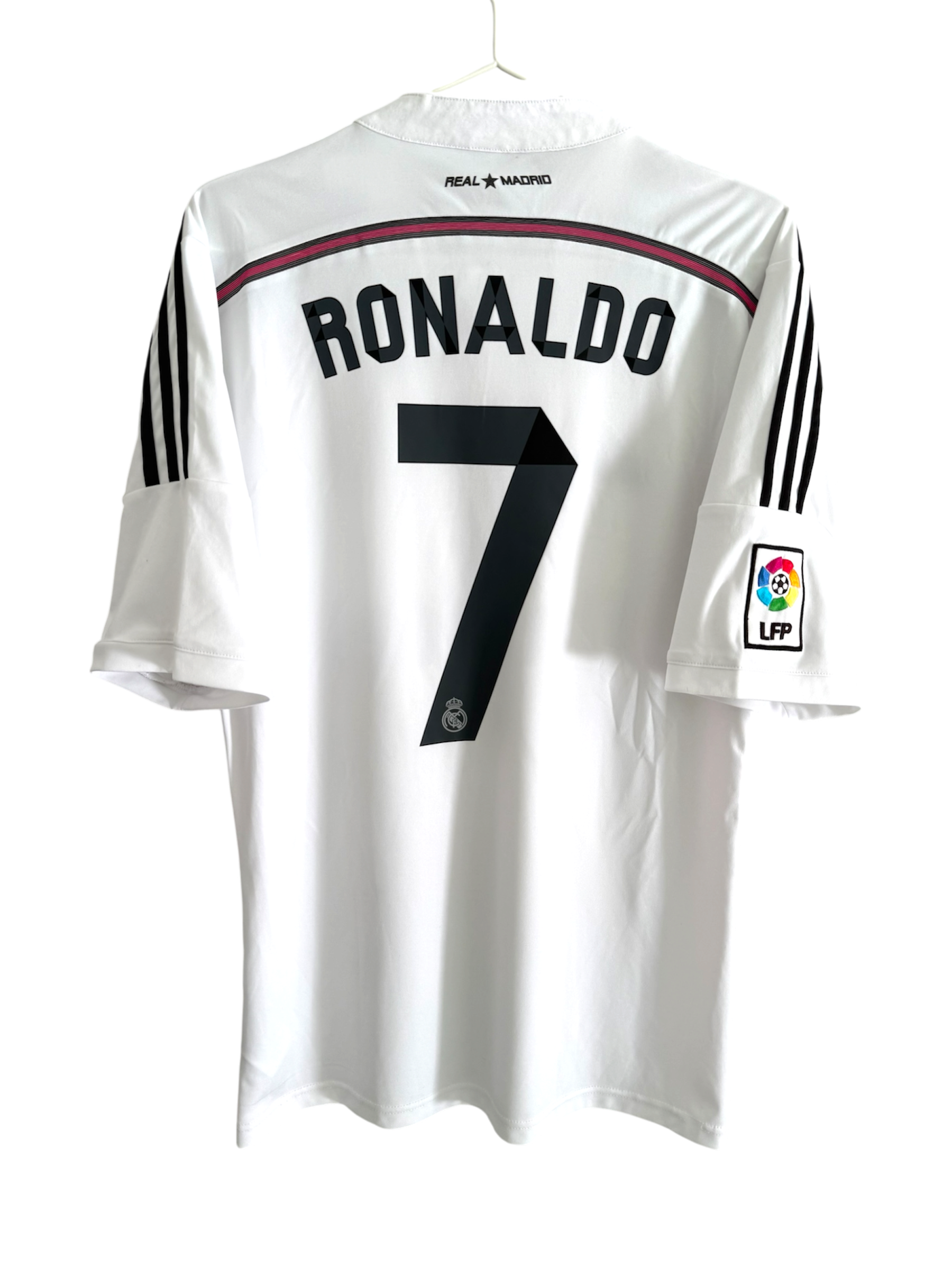 Real Madrid 2014 Home - #7 Ronaldo - M - 8/10