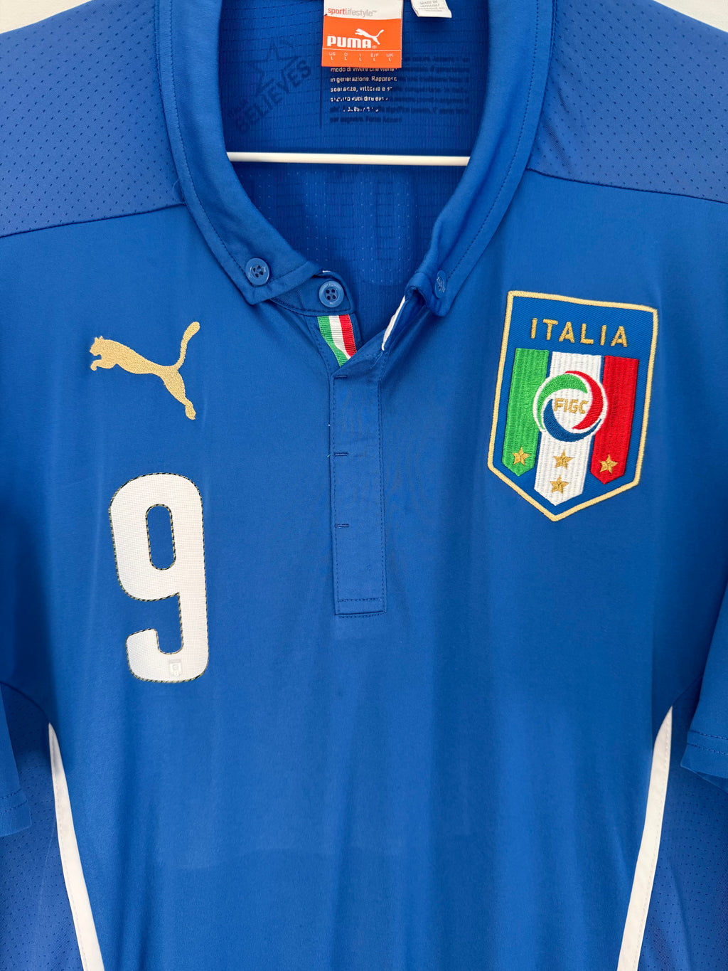 Italy 2014 Home - #9 Balotelli - L - 8/10