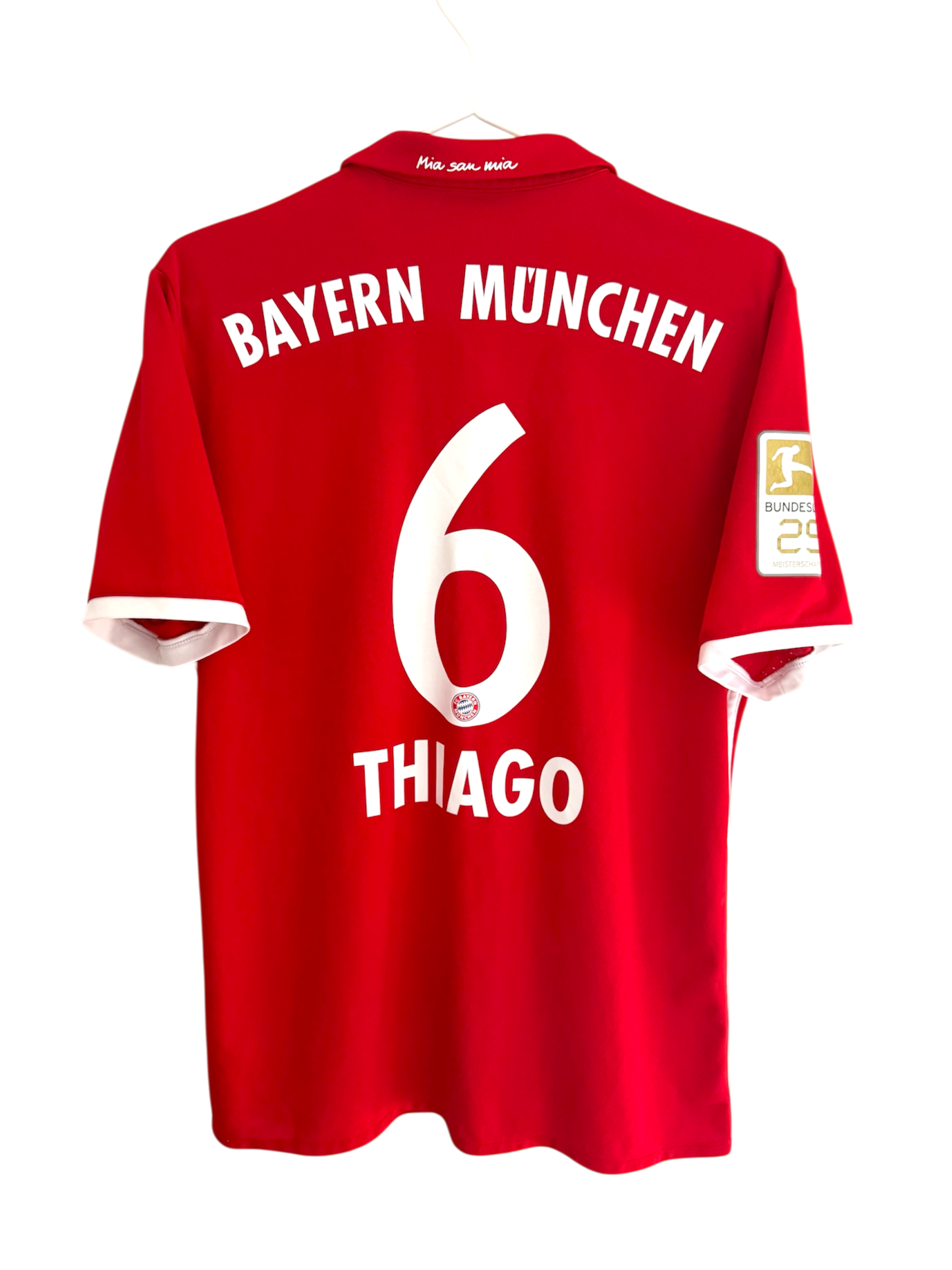 Bayern München 16/17 Hemma - #6 Thiago - M - 8/10