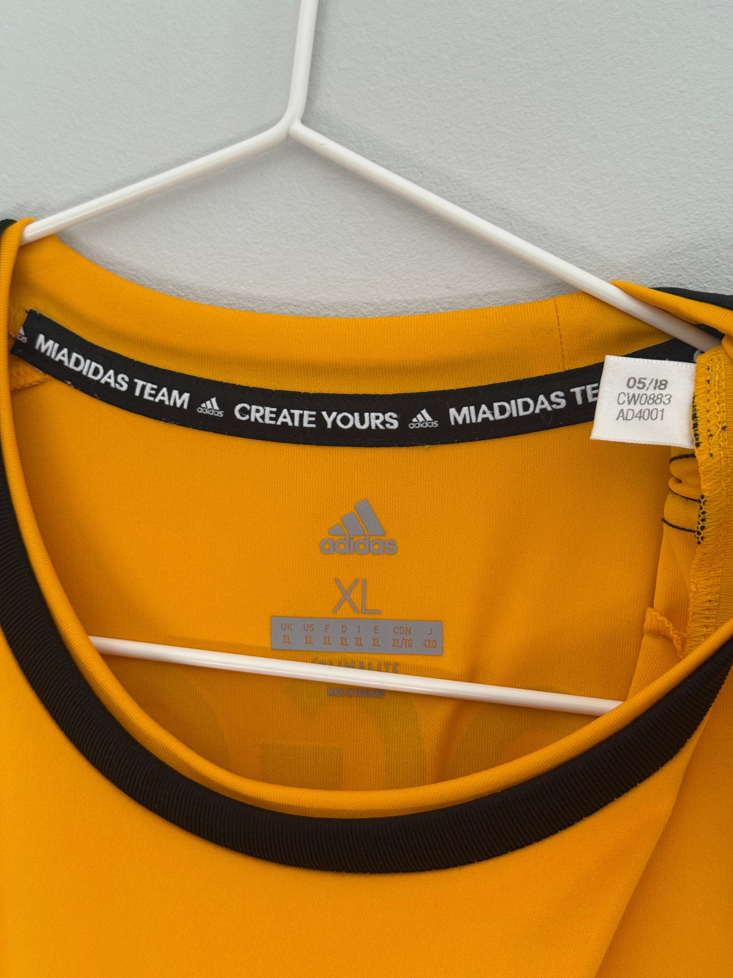 Wolverhampton 18/19 Home - #18 Diogo Jota - XL - 8/10