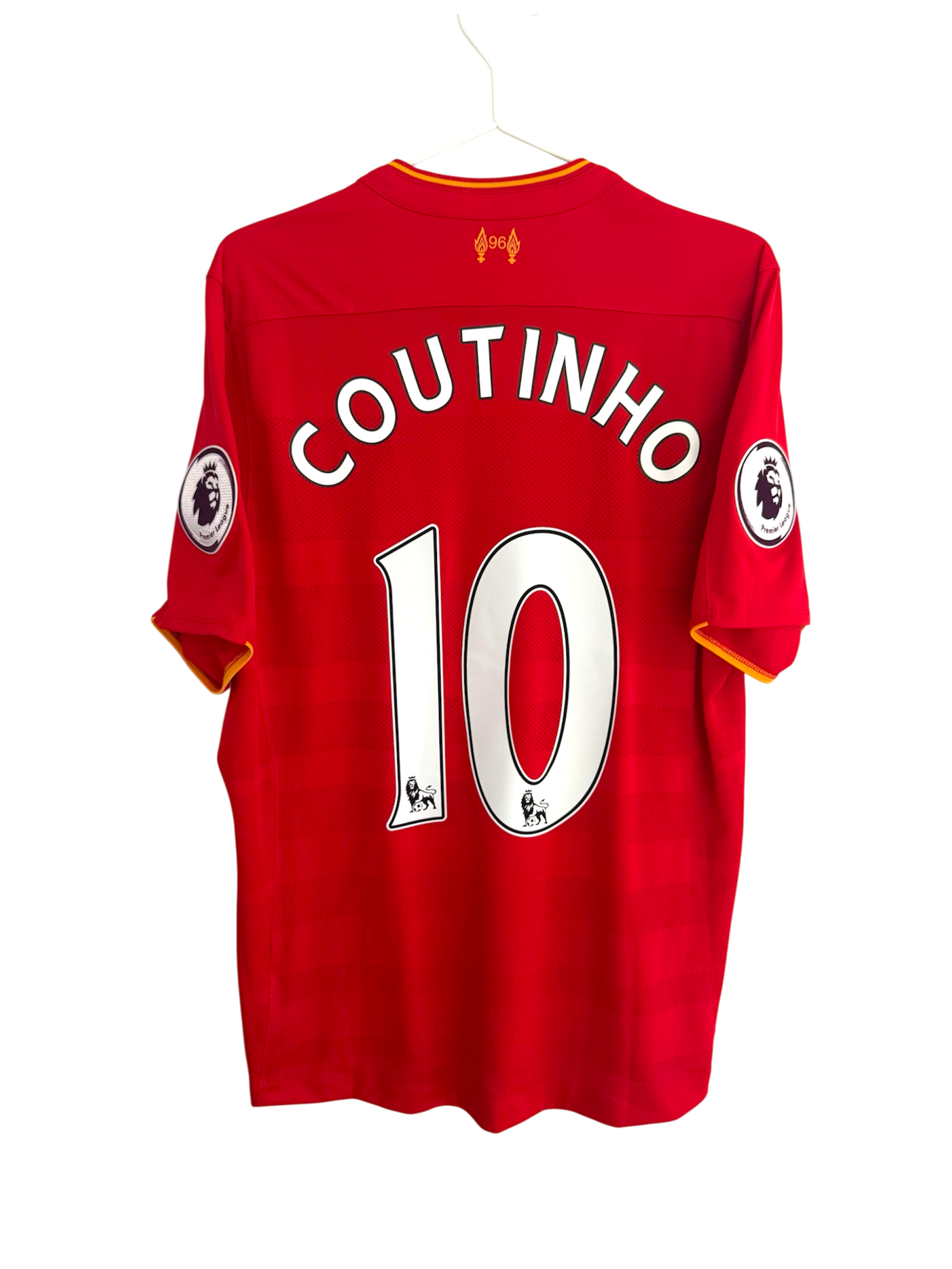Liverpool 16/17 Home - #10 Coutinho - M - 9/10