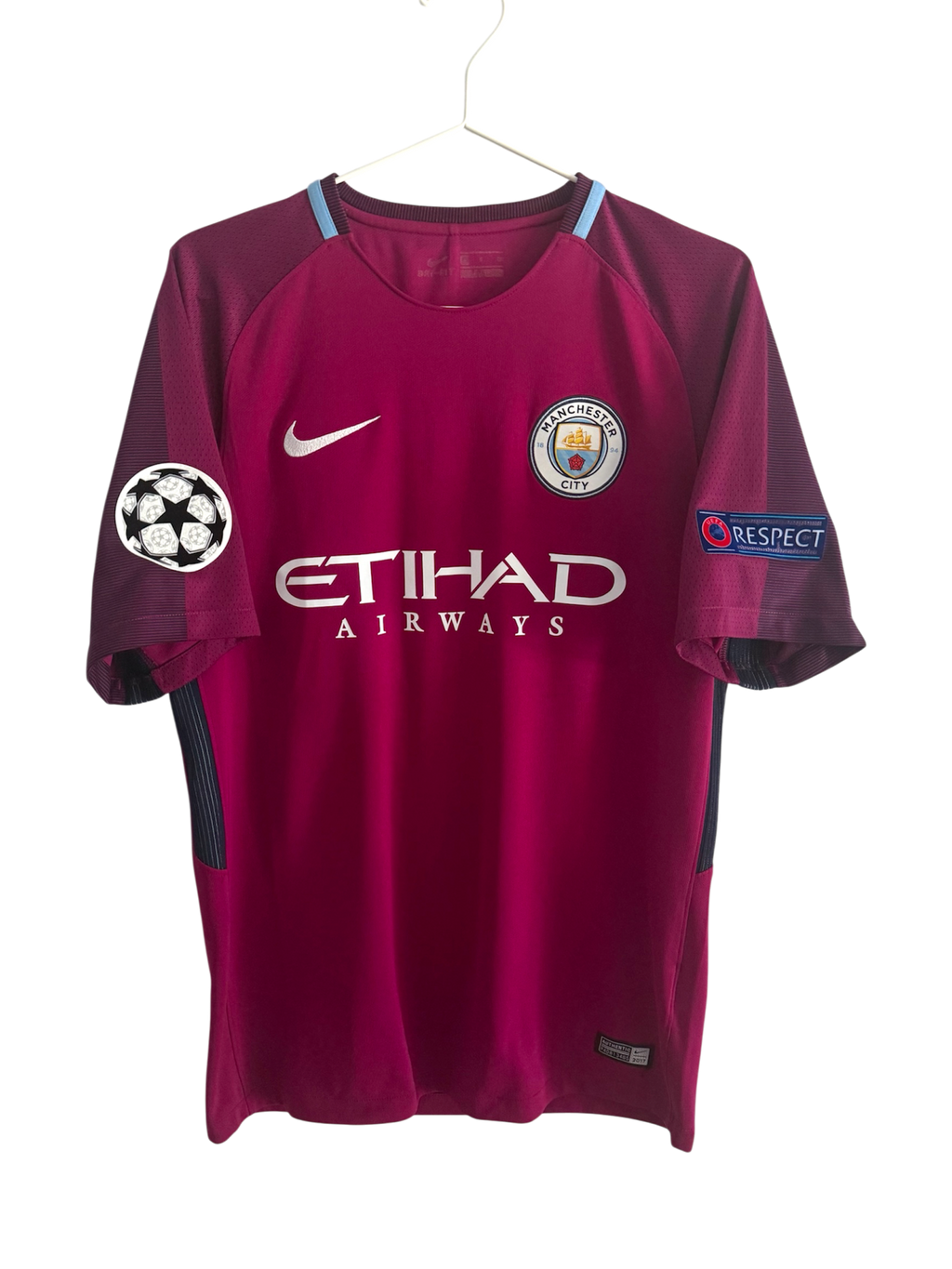 Manchester City 17/18 Away - #10 Kun Agüero - S - 9/10