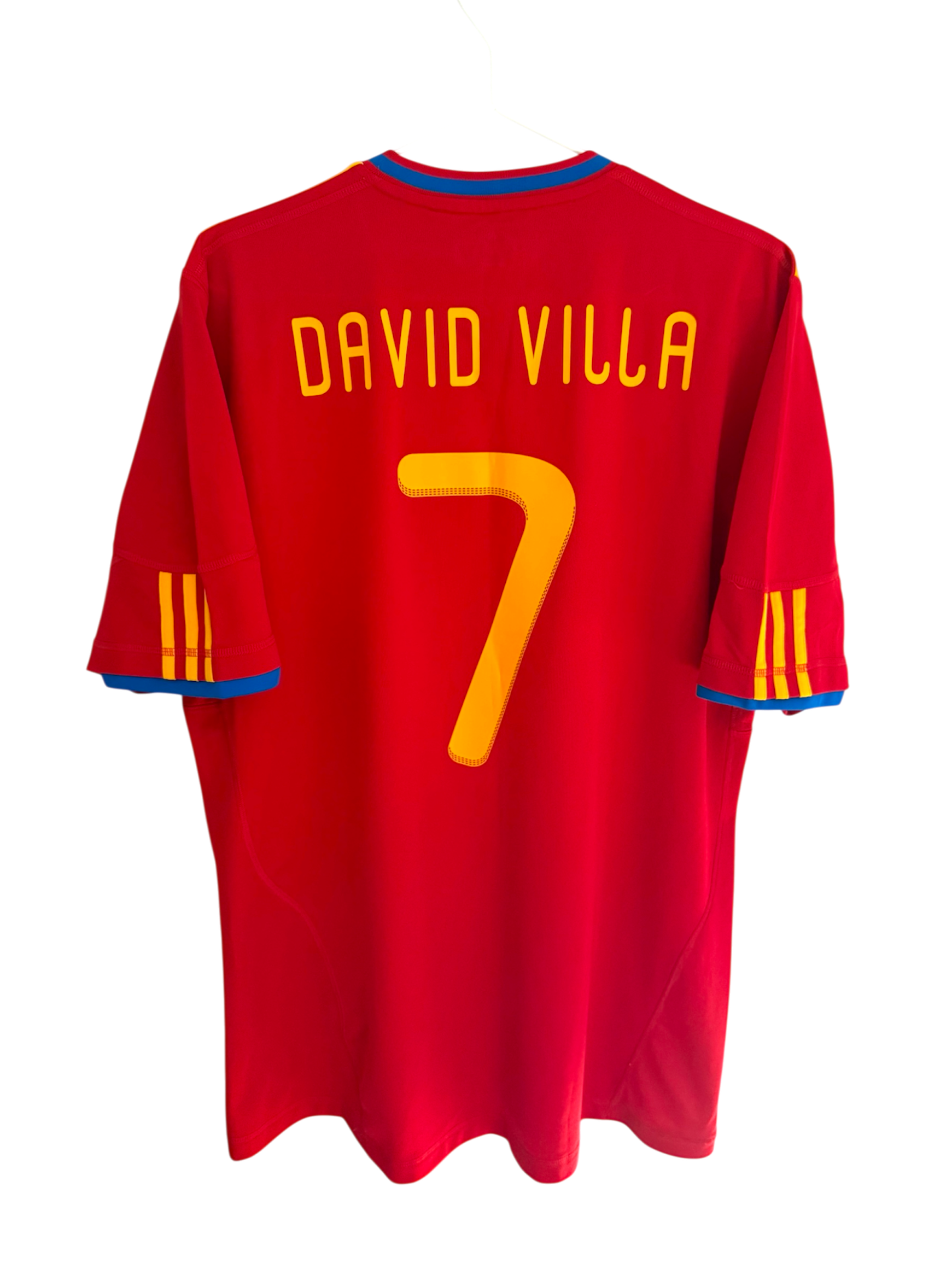 Spanien 2010 Hemma - #7 David Villa - L - 9/10