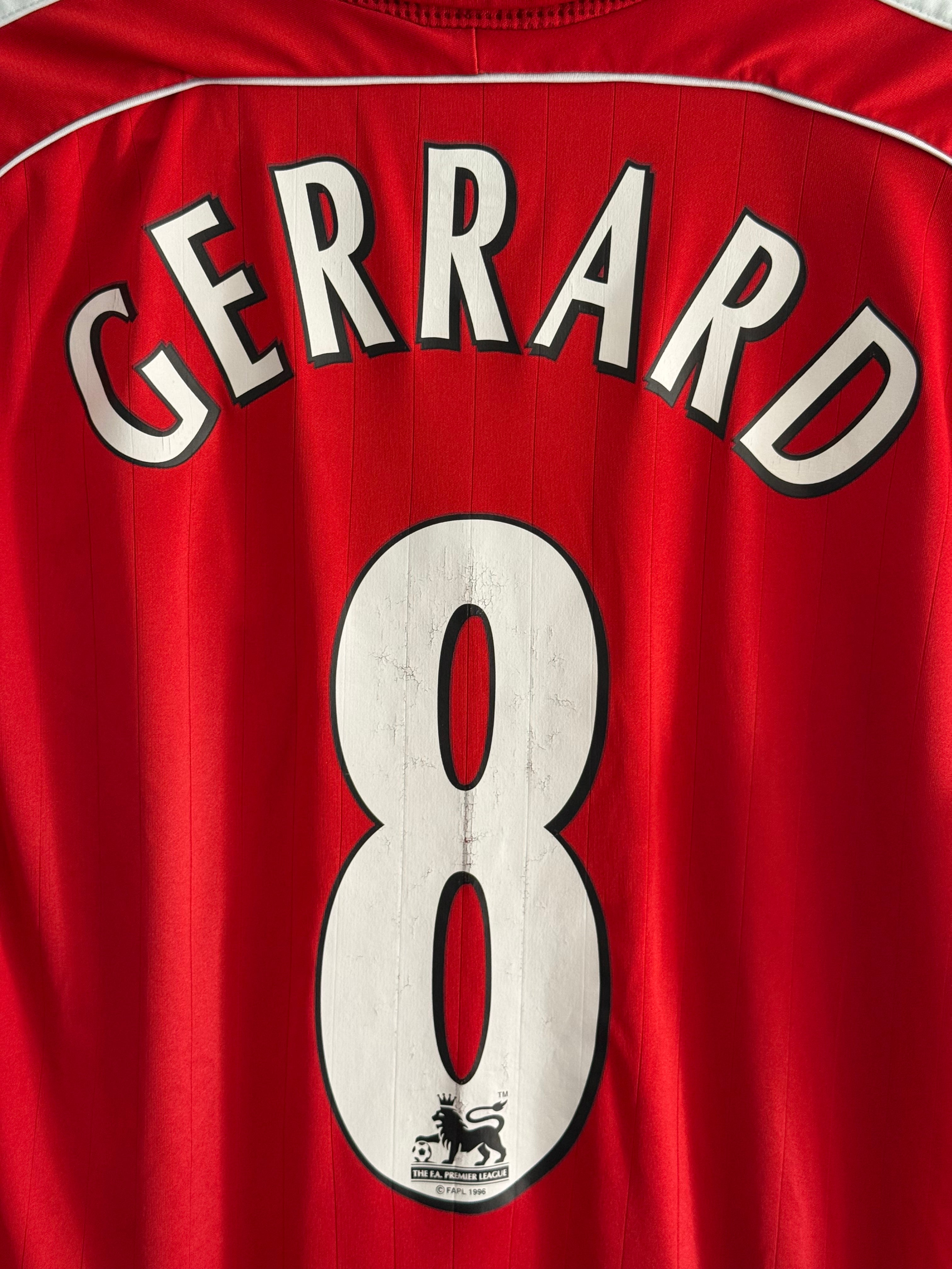 Liverpool 06/08 Home - #8 Gerrard - L - 7/10