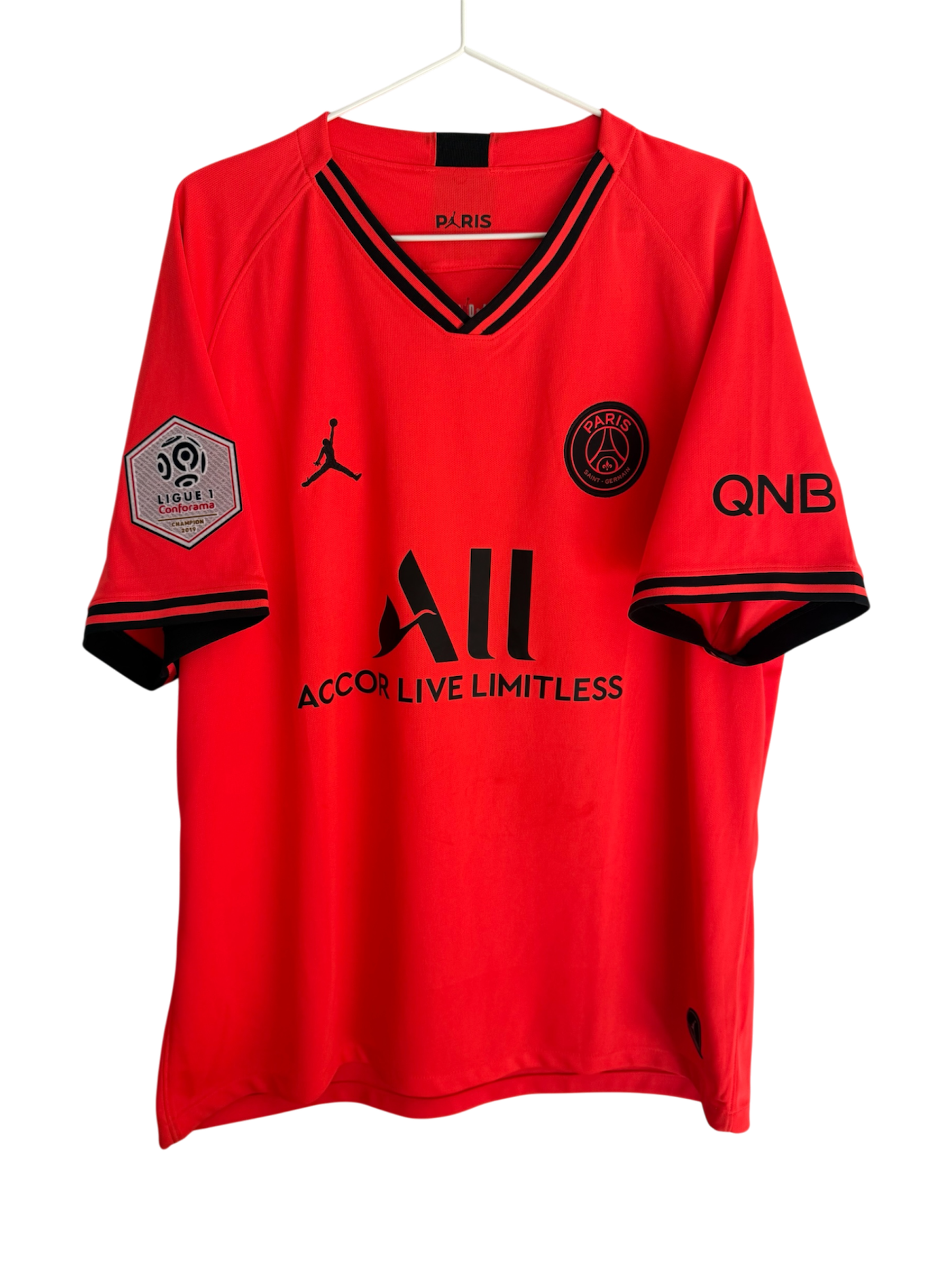 Paris Saint-Germain 19/20 Away - #7 Mbappé - XL - 8/10