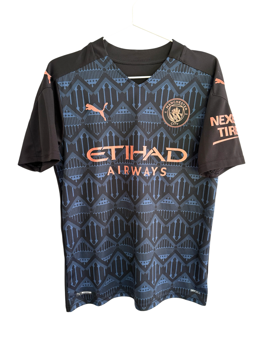 Manchester City 20/21 Away - #14 Laporte - S - 9/10