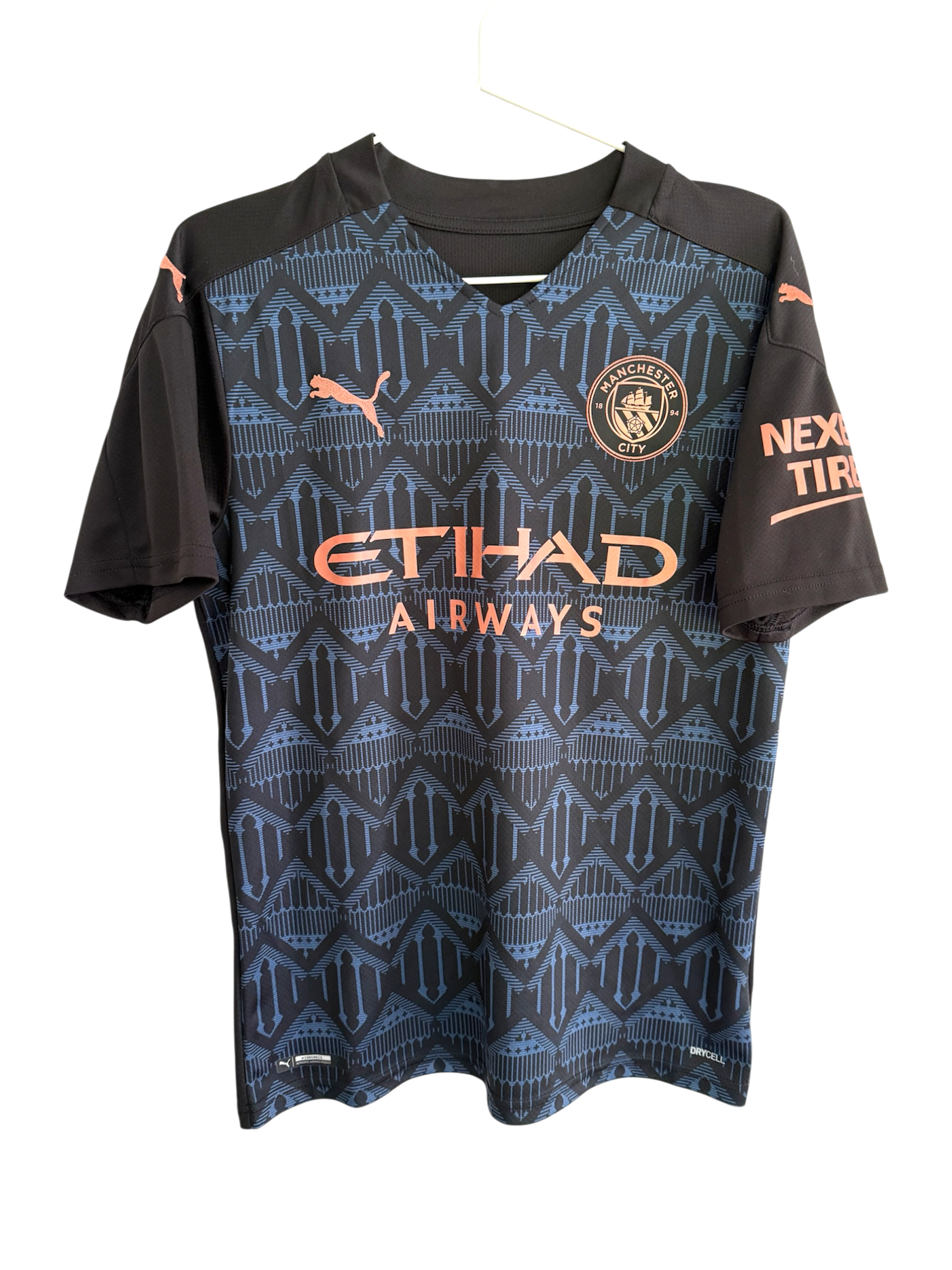 Manchester City 20/21 Away - #14 Laporte - S - 9/10