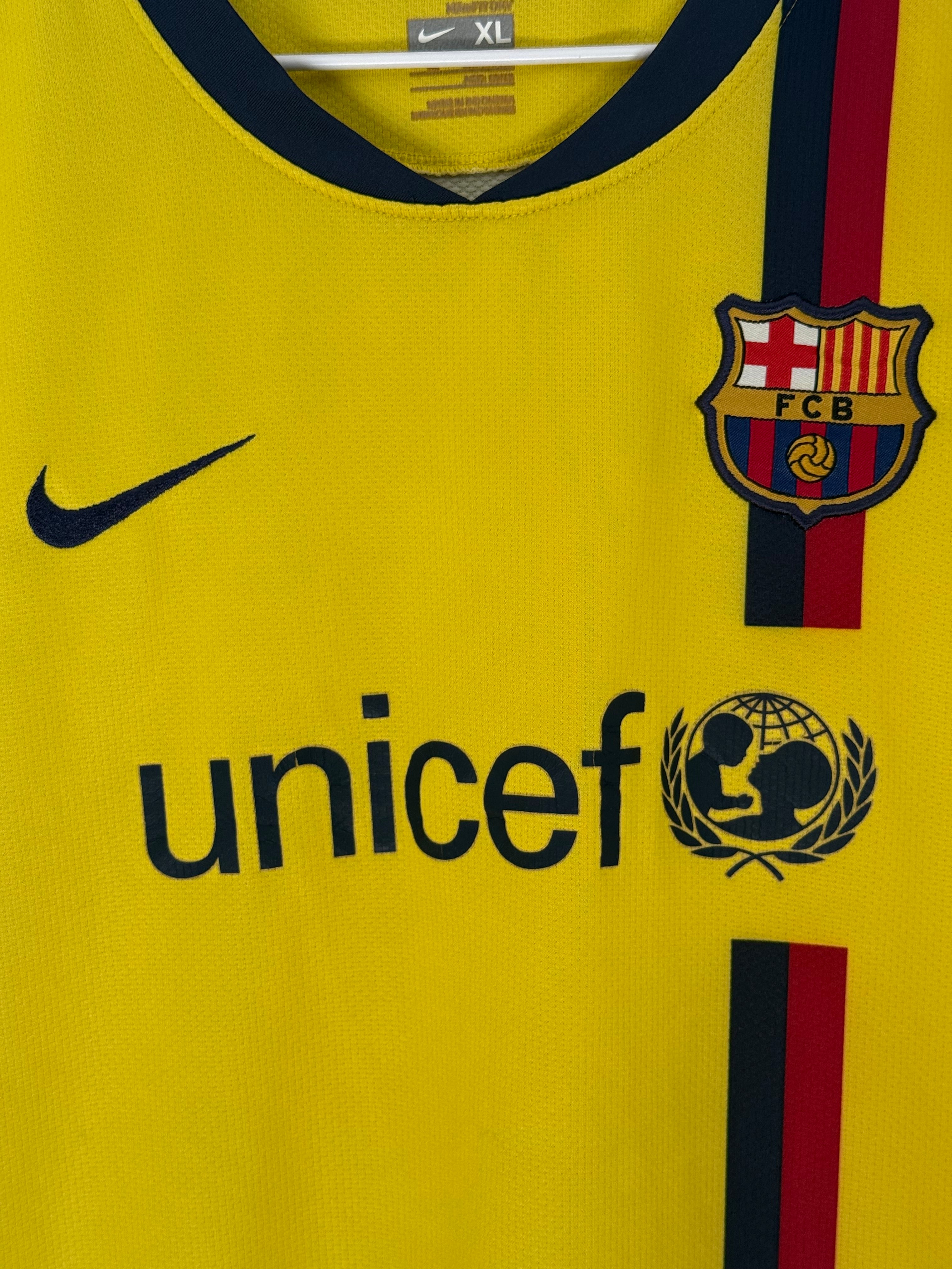 Barcelona 08/09 Away - XL YOUTH - 8/10