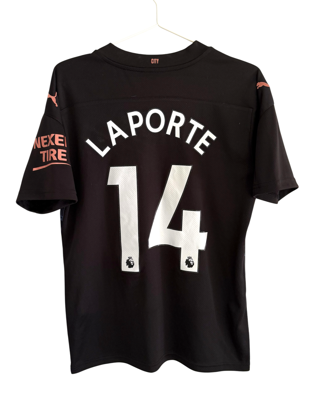 Manchester City 20/21 Away - #14 Laporte - S - 9/10