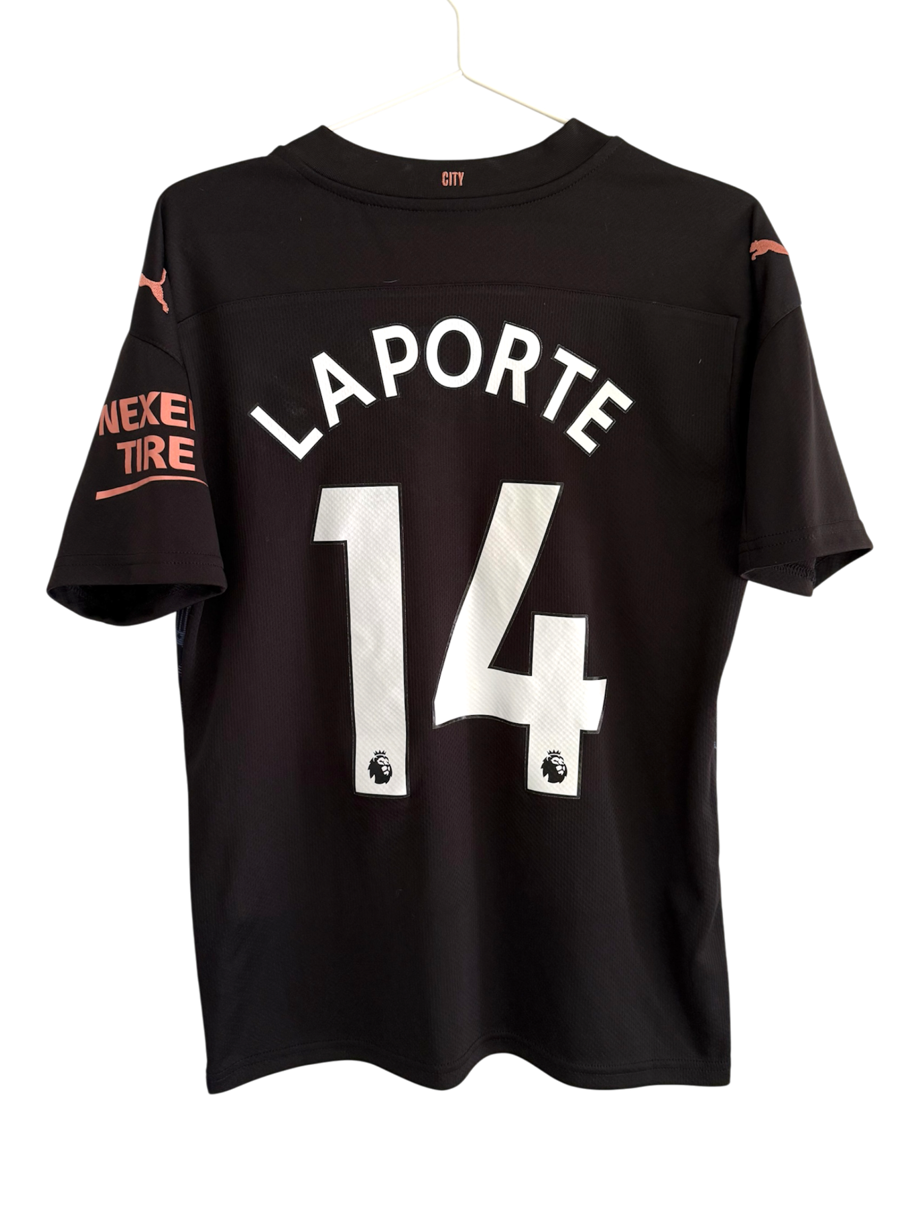 Manchester City 20/21 Away - #14 Laporte - S - 9/10