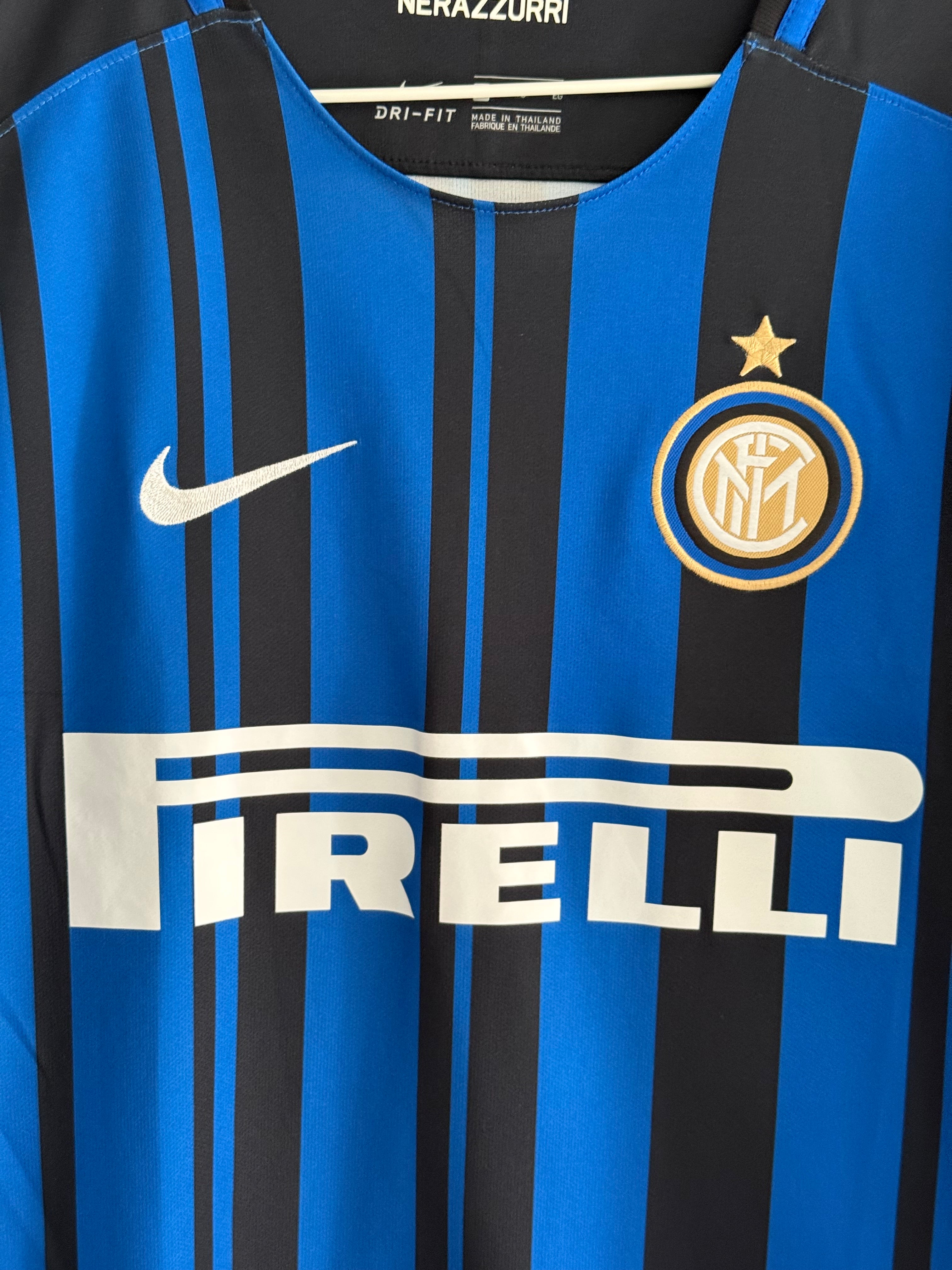 Inter 17/18 Home - #9 Icardi - XL - 8/10