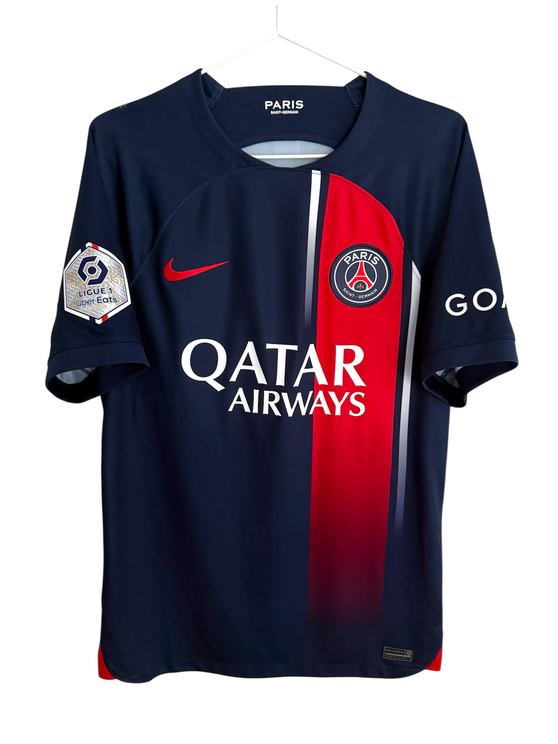 Paris Saint-Germain 23/24 Hemma - #7 Mbappé - S - 9/10