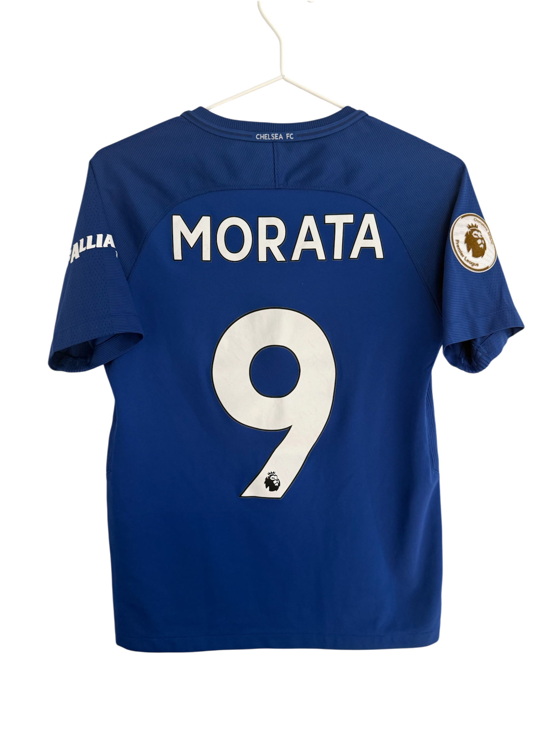 Chelsea 17/18 Home - #9 Morata - L Youth - 8/10