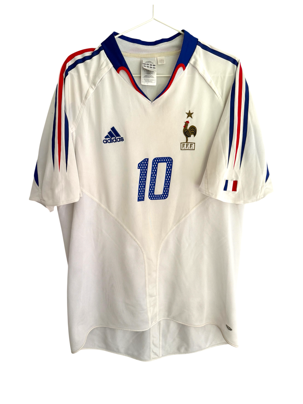 France 2004 Away - #10 Zidane - L - 8/10