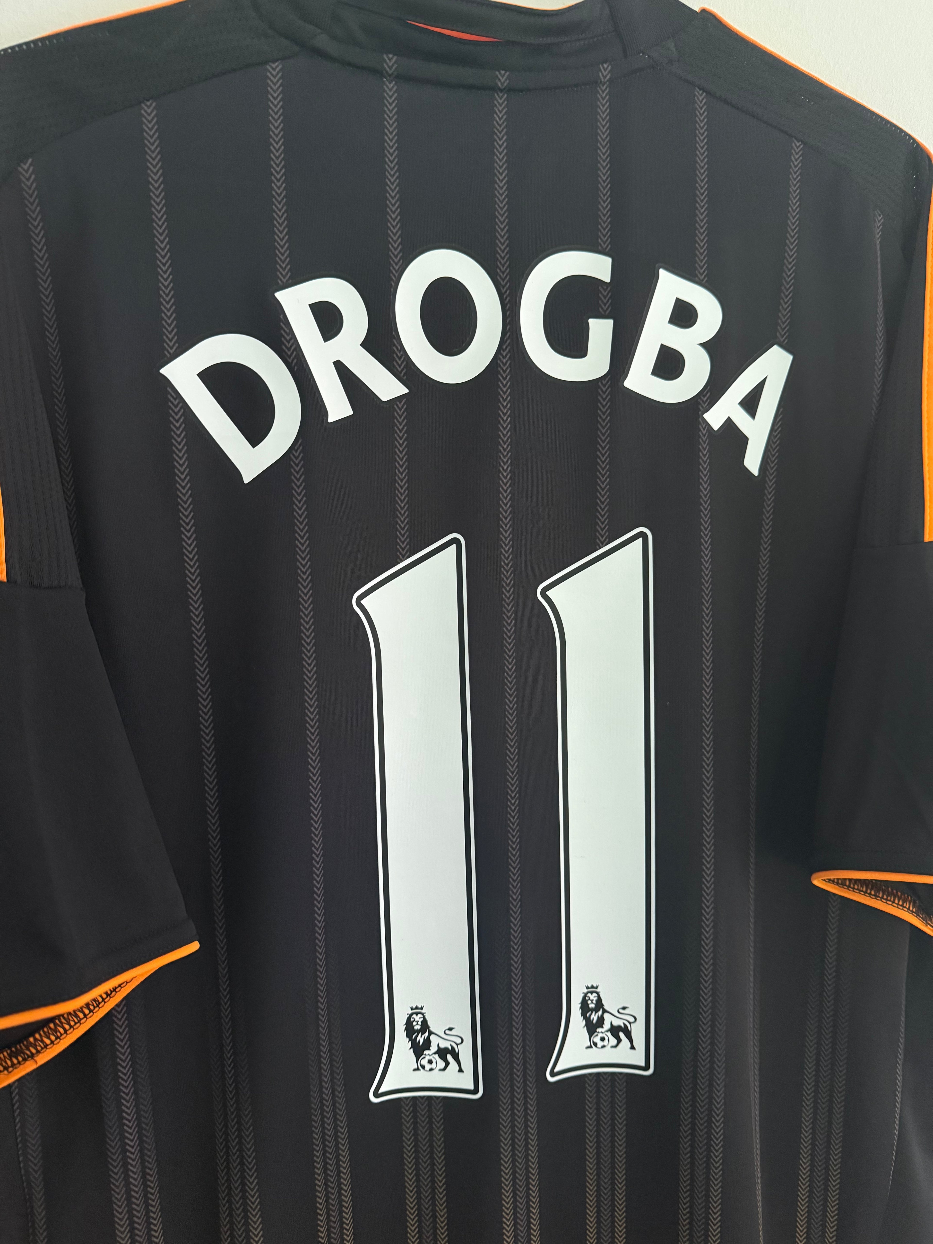 Chelsea 10/11 Away - #11 Drogba - L - 9/10