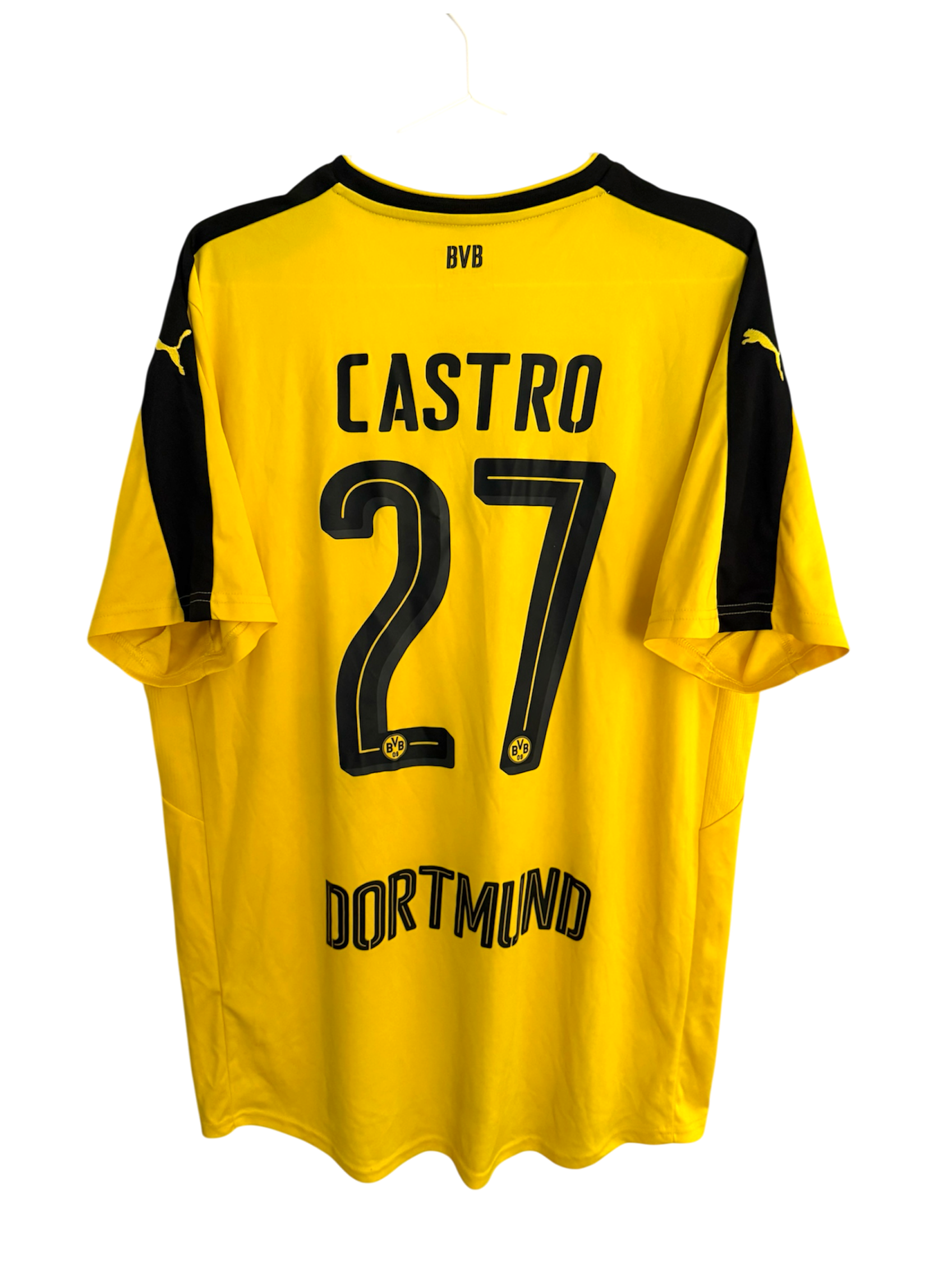 Borussia Dortmund 16/17 Home - #27 Castro - XL - 8/10