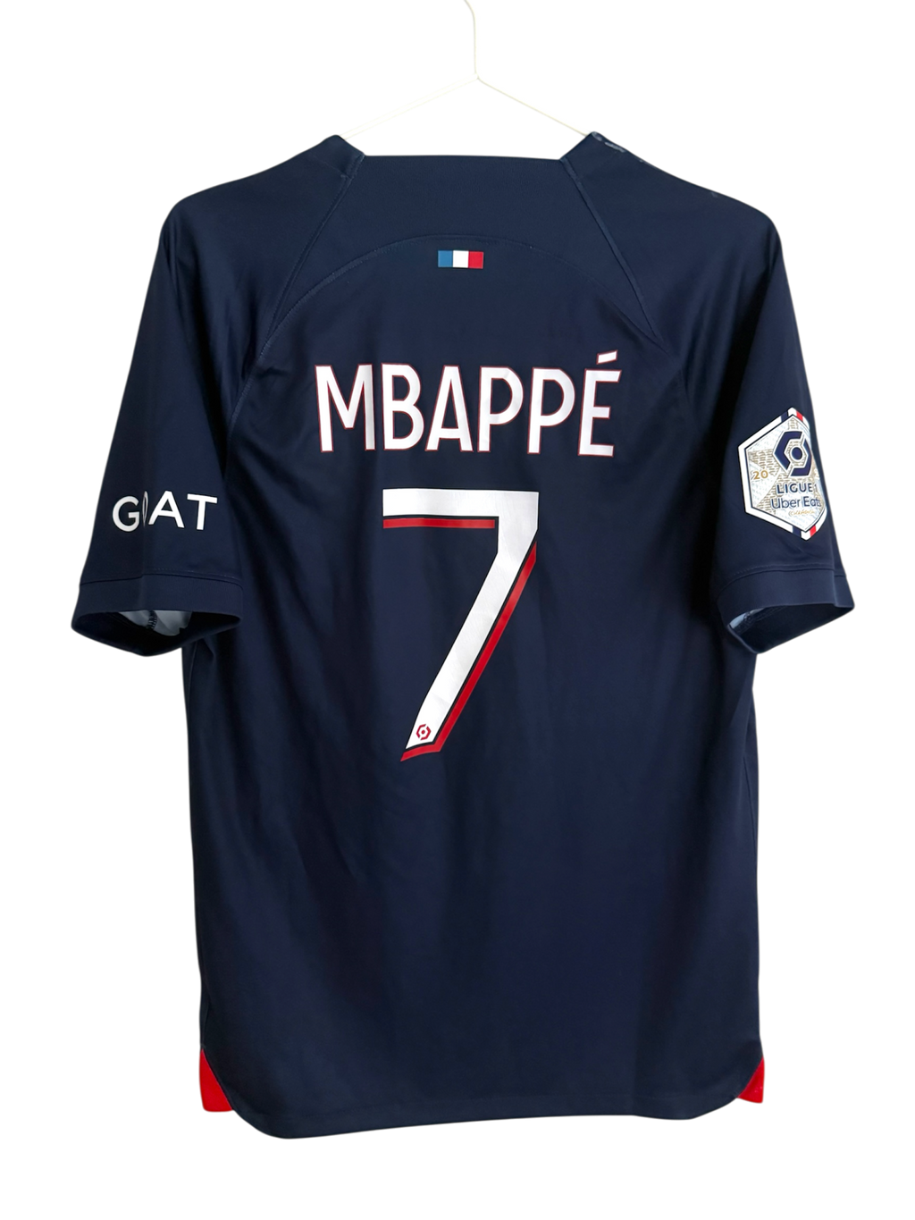 Paris Saint-Germain 23/24 Hemma - #7 Mbappé - S - 9/10