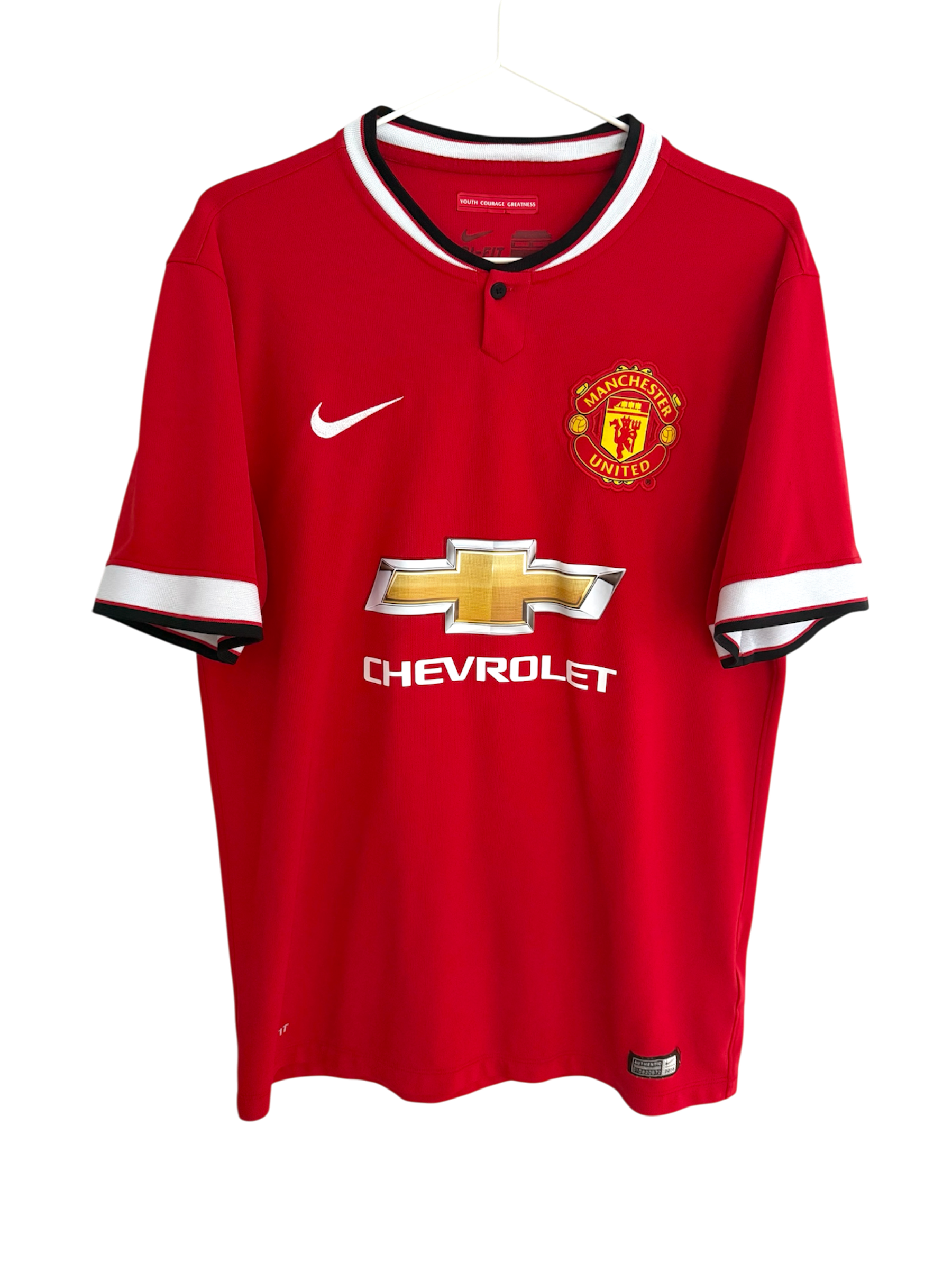 Manchester United 14/15 Hemma - #7 Di Maria - M - 9/10