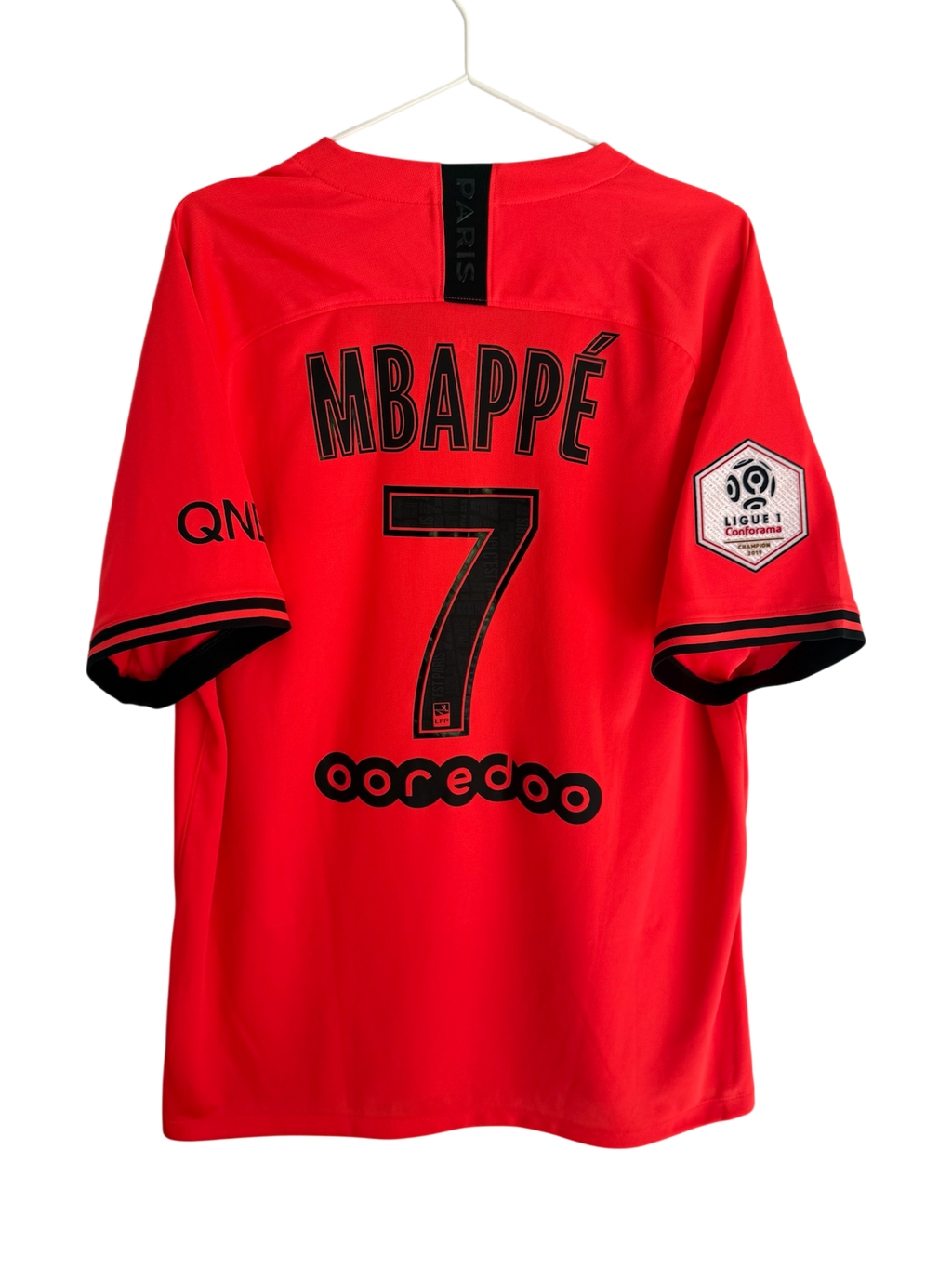 Paris Saint-Germain 19/20 Away - #7 Mbappé - XL - 8/10
