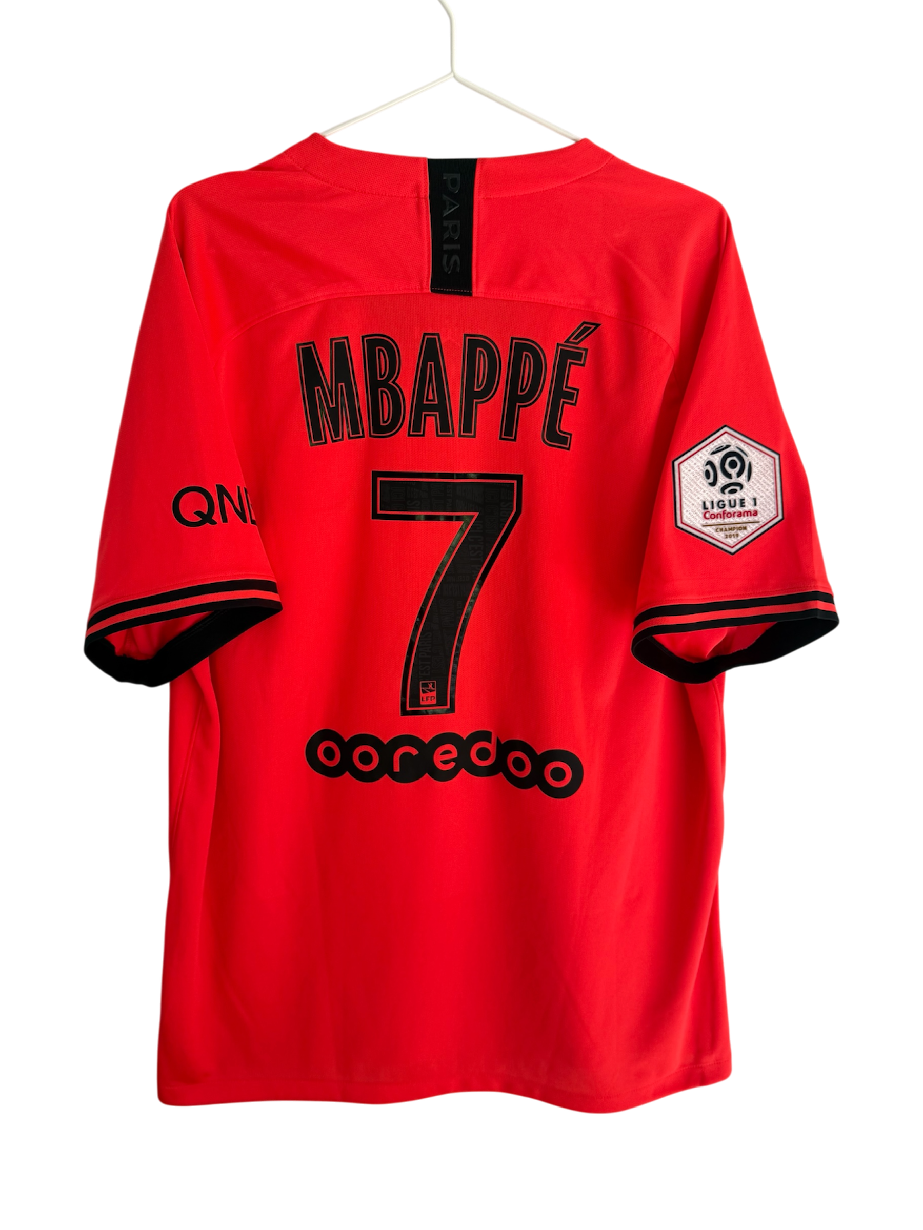 Paris Saint-Germain 19/20 Away - #7 Mbappé - XL - 8/10