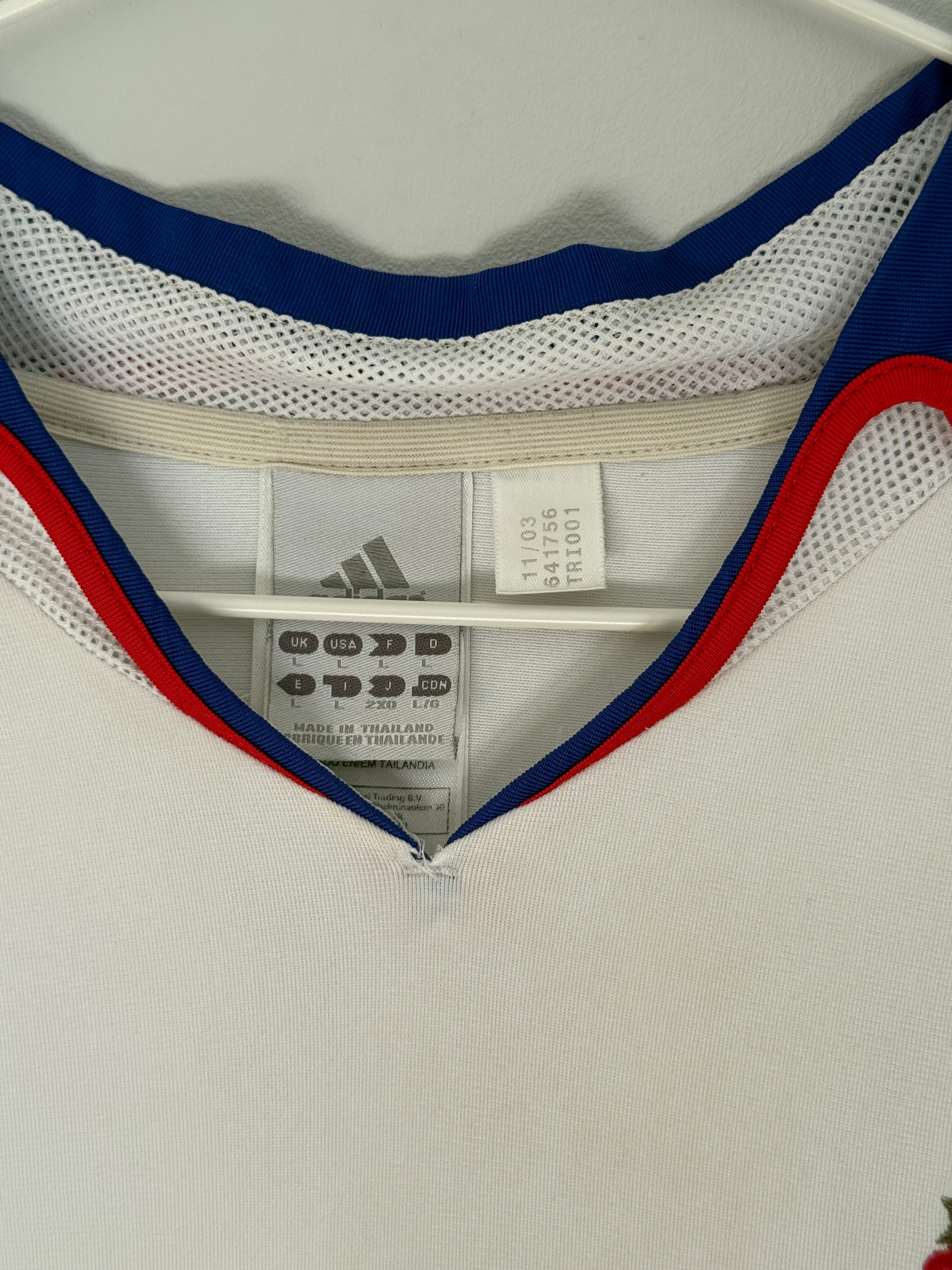 France 2004 Away - #10 Zidane - L - 8/10