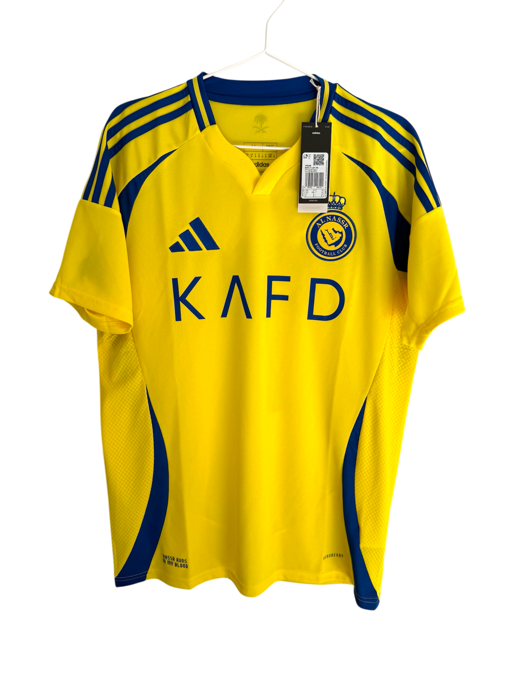 Al Nassr 24/25 Home - #7 Ronaldo - M - 10/10