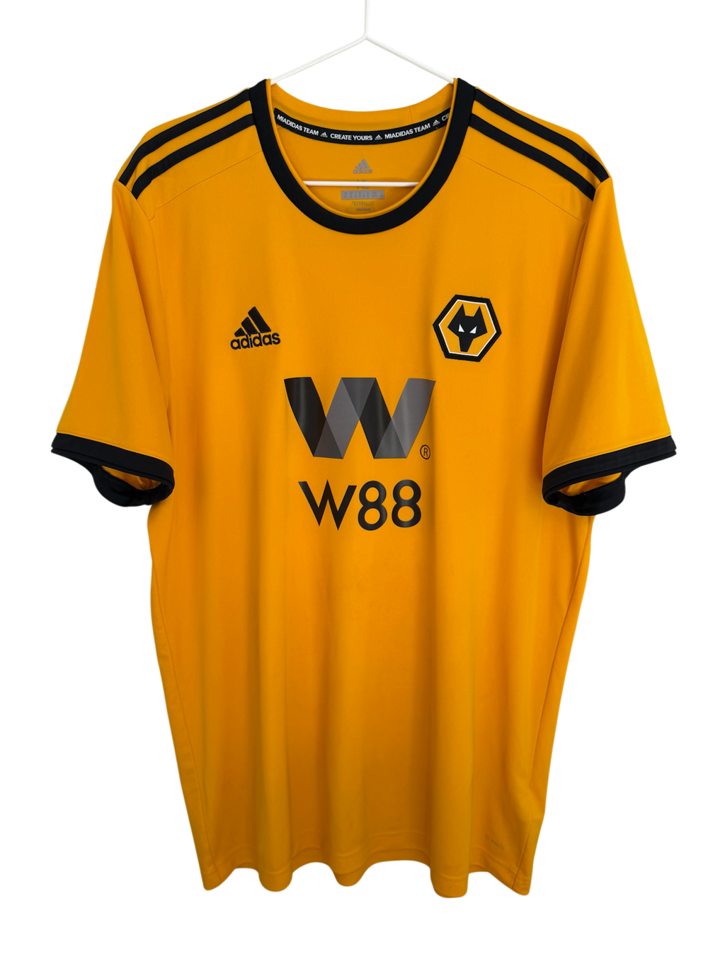 Wolverhampton 18/19 Home - #18 Diogo Jota - XL - 8/10