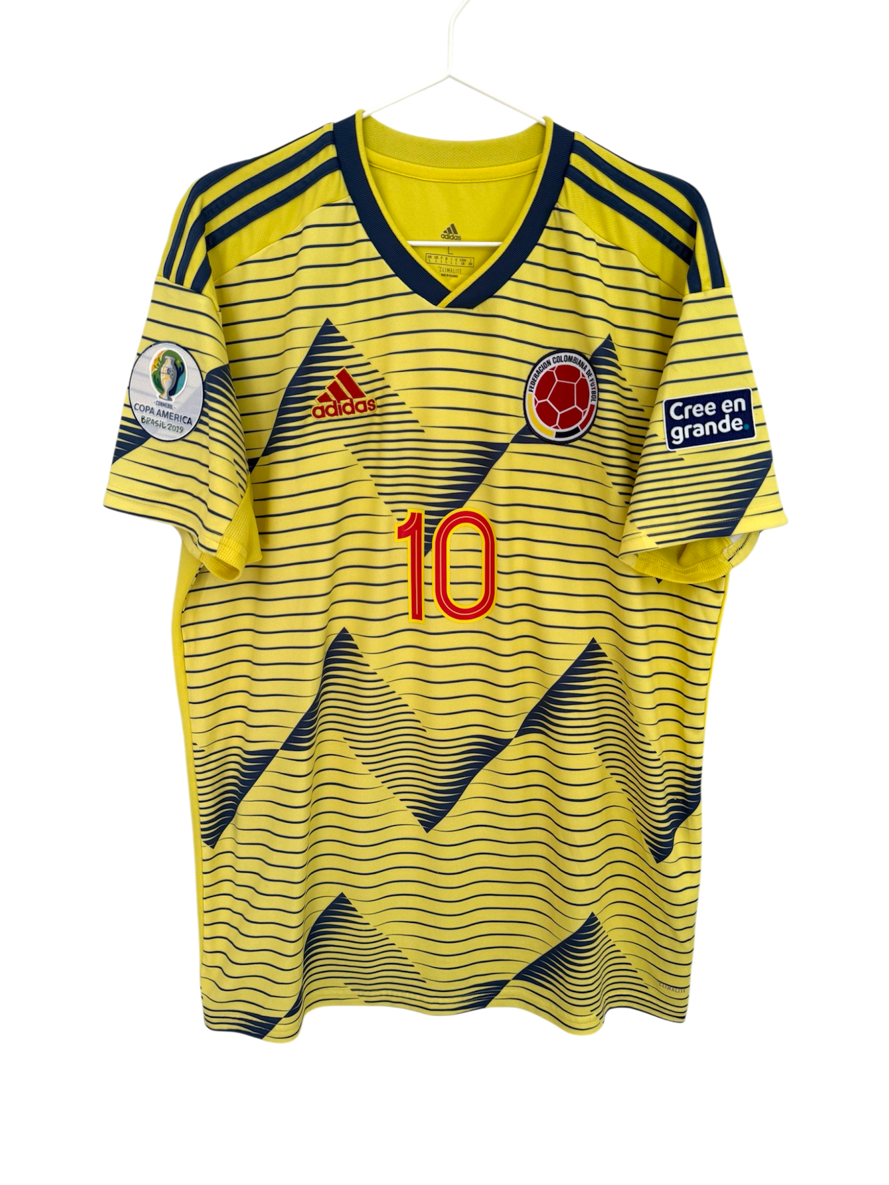 Colombia 2019 Home - #10 James Rodriguez - L - 8/10