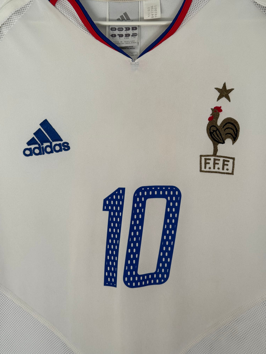 France 2004 Away - #10 Zidane - L - 8/10