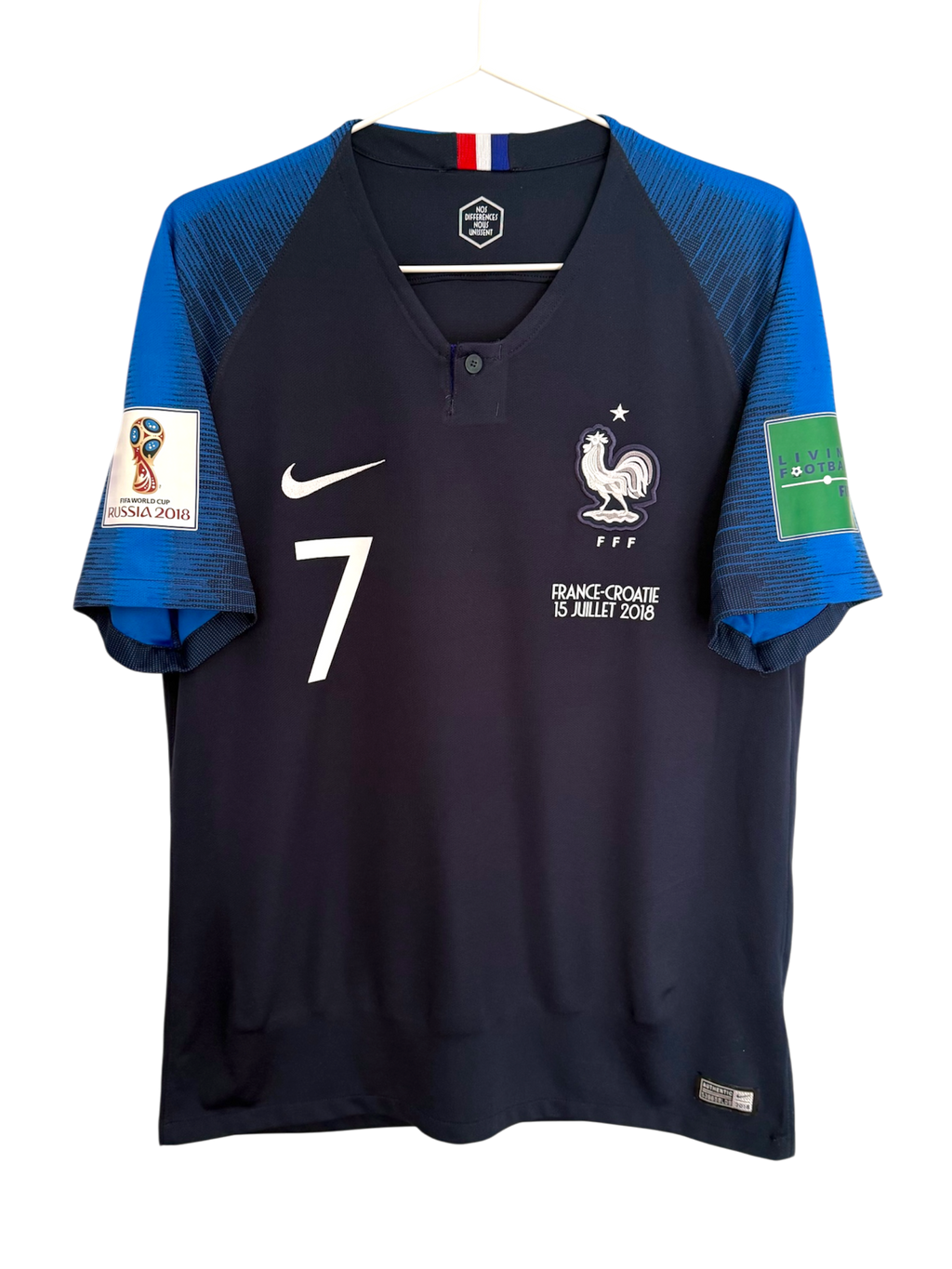 France 2018 Home - #7 Griezmann - M - 9/10