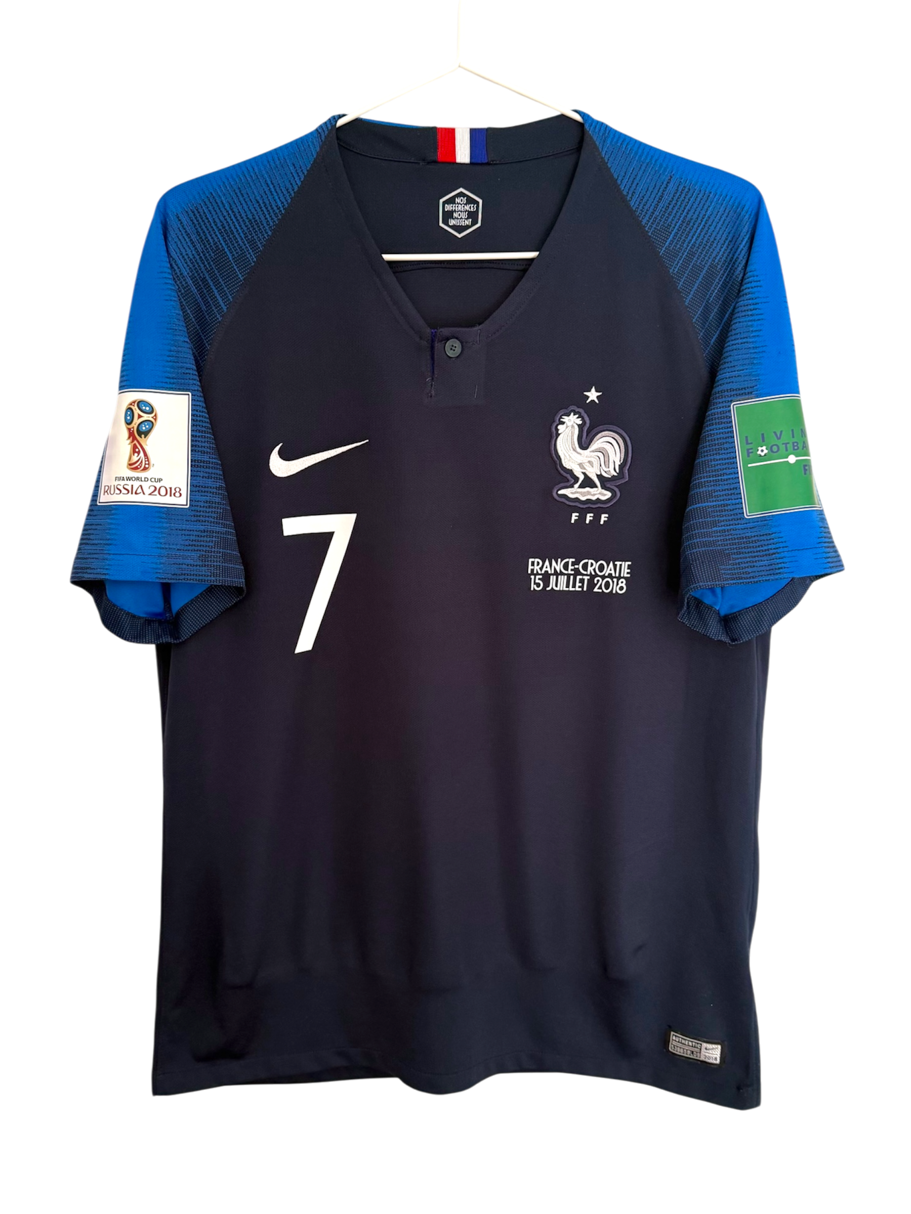 France 2018 Home - #7 Griezmann - M - 9/10