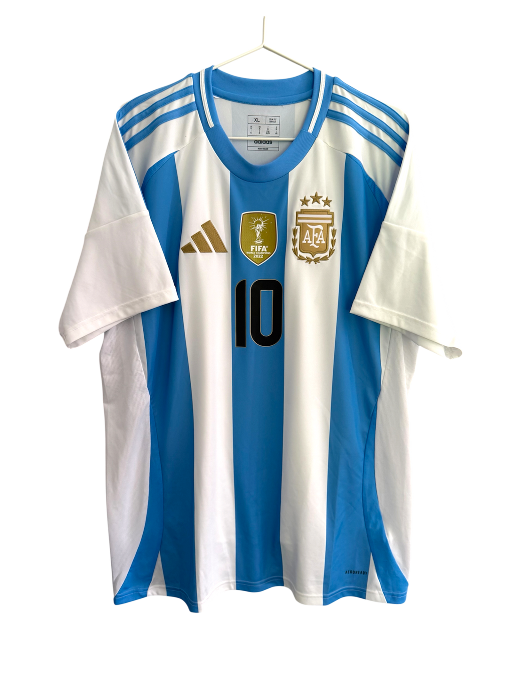 Argentina 24/25 Home - #10 Messi - XL - 9/10