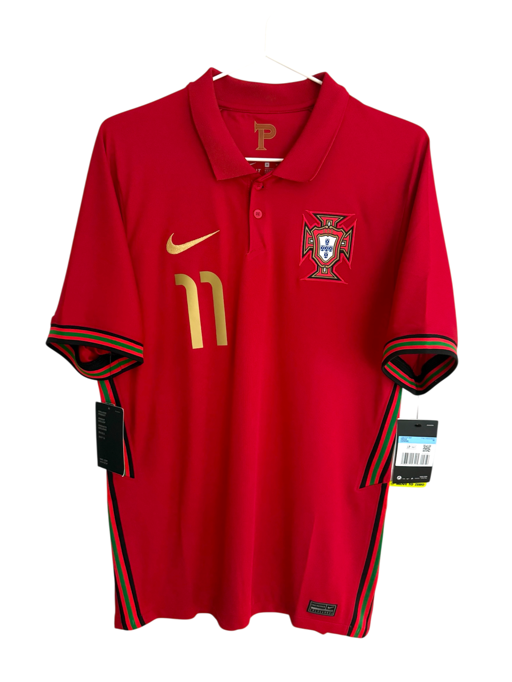 Portugal 2020 Home - #11 B.Fernandes - M - 10/10 BNWT