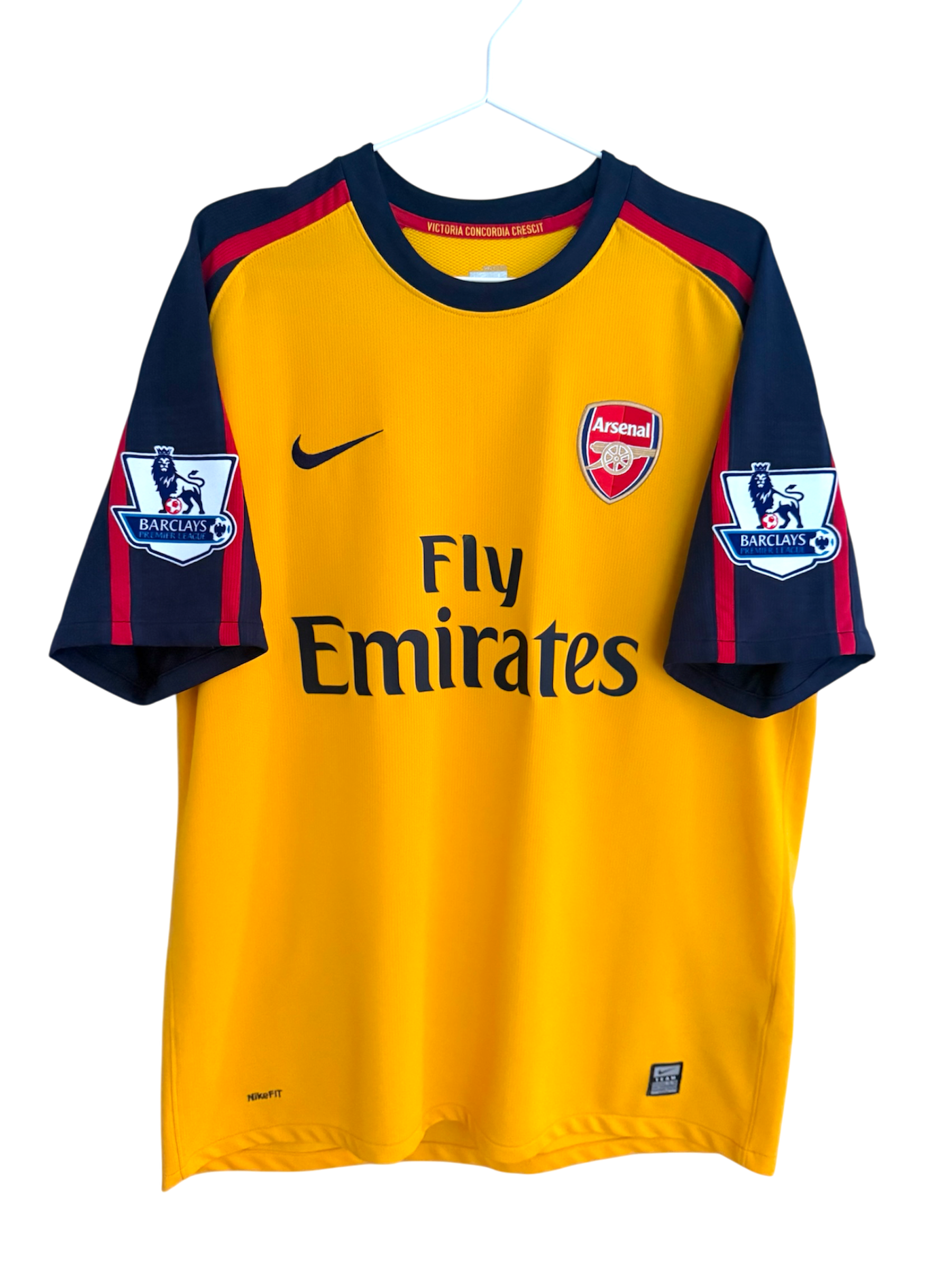 Arsenal 08/09 Away - #9 Eduardo - L - 9/10