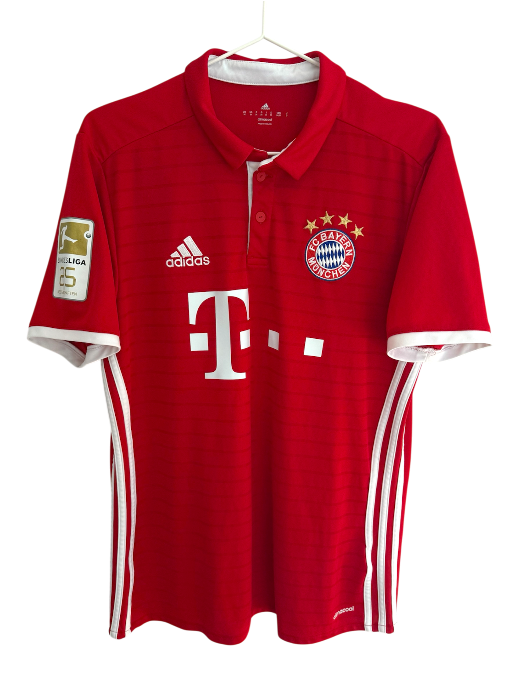 Bayern München 16/17 Hemma - #6 Thiago - M - 8/10