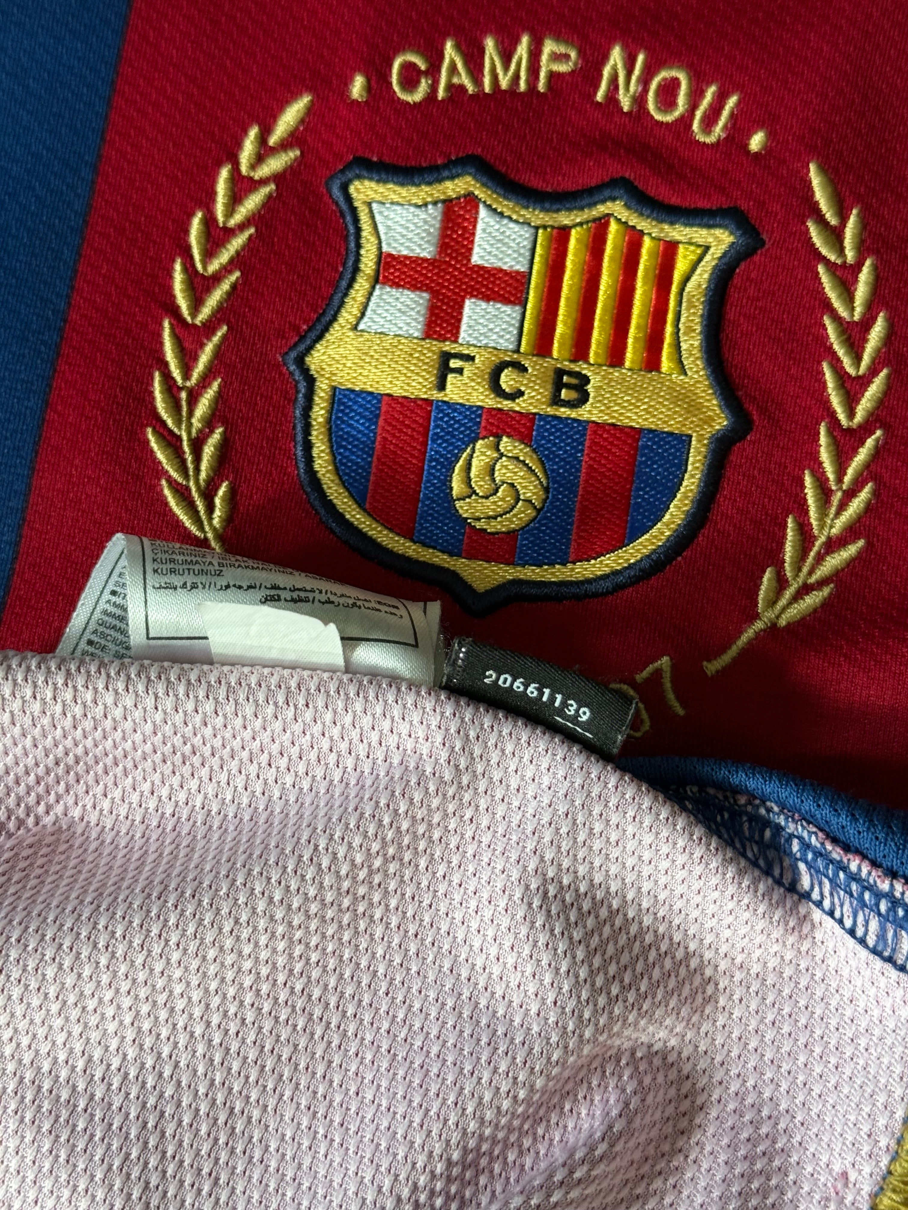 Barcelona 07/08 Home - S - 8/10